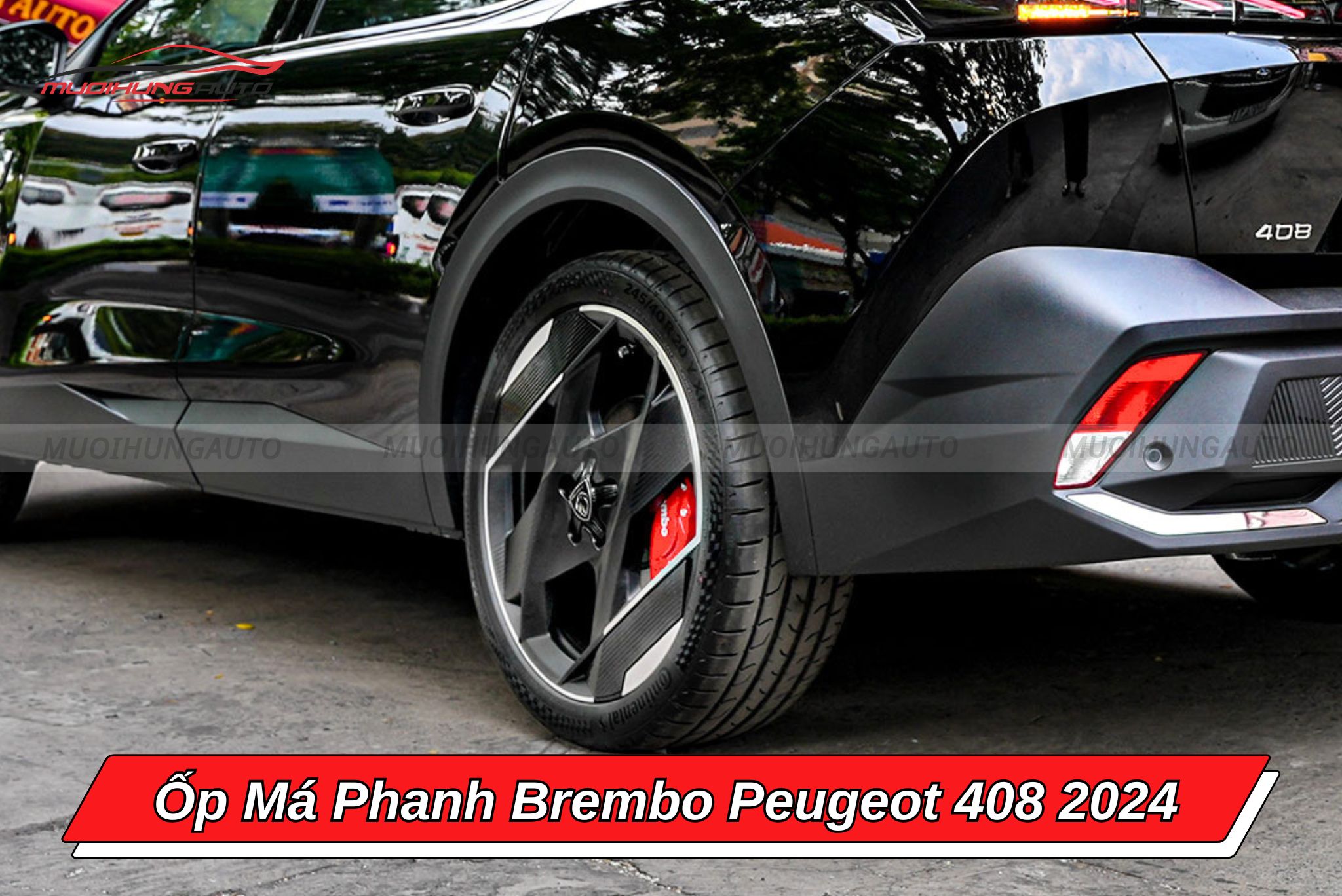 Ốp má phanh Brembo cho Peugeot 408 2024