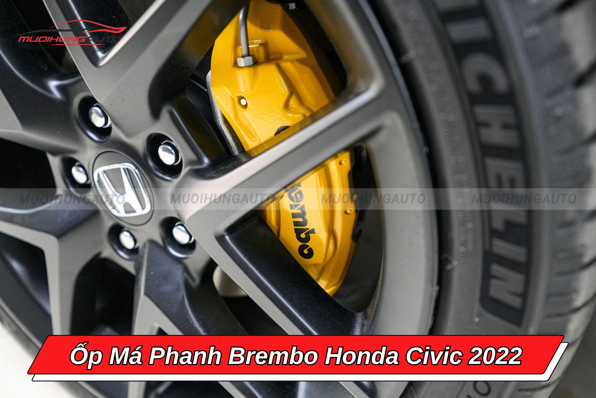 Ốp má phanh Brembo cho xe Honda Civic 2022
