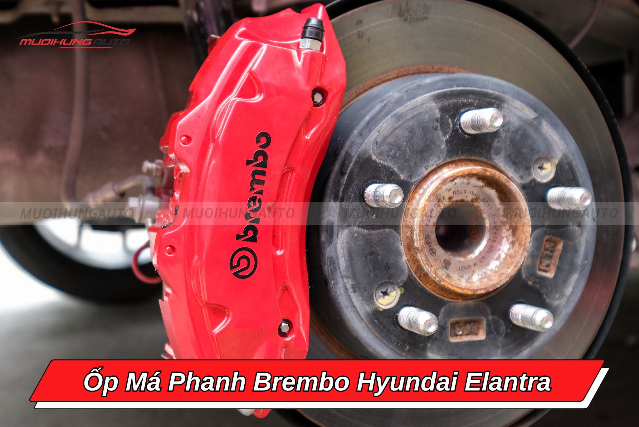 Ốp má phanh Brembo cho xe Hyundai Elantra