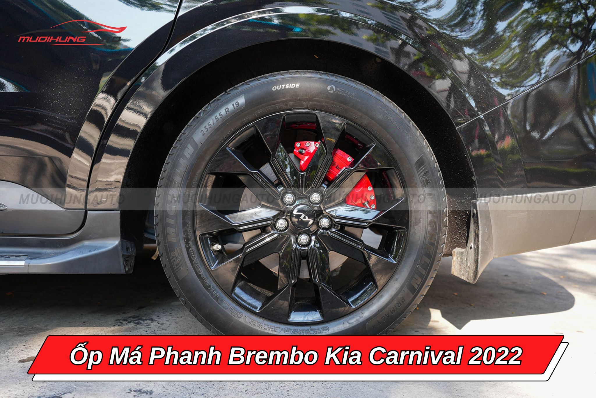 Ốp má phanh Brembo cho xe Kia Carnival 2022