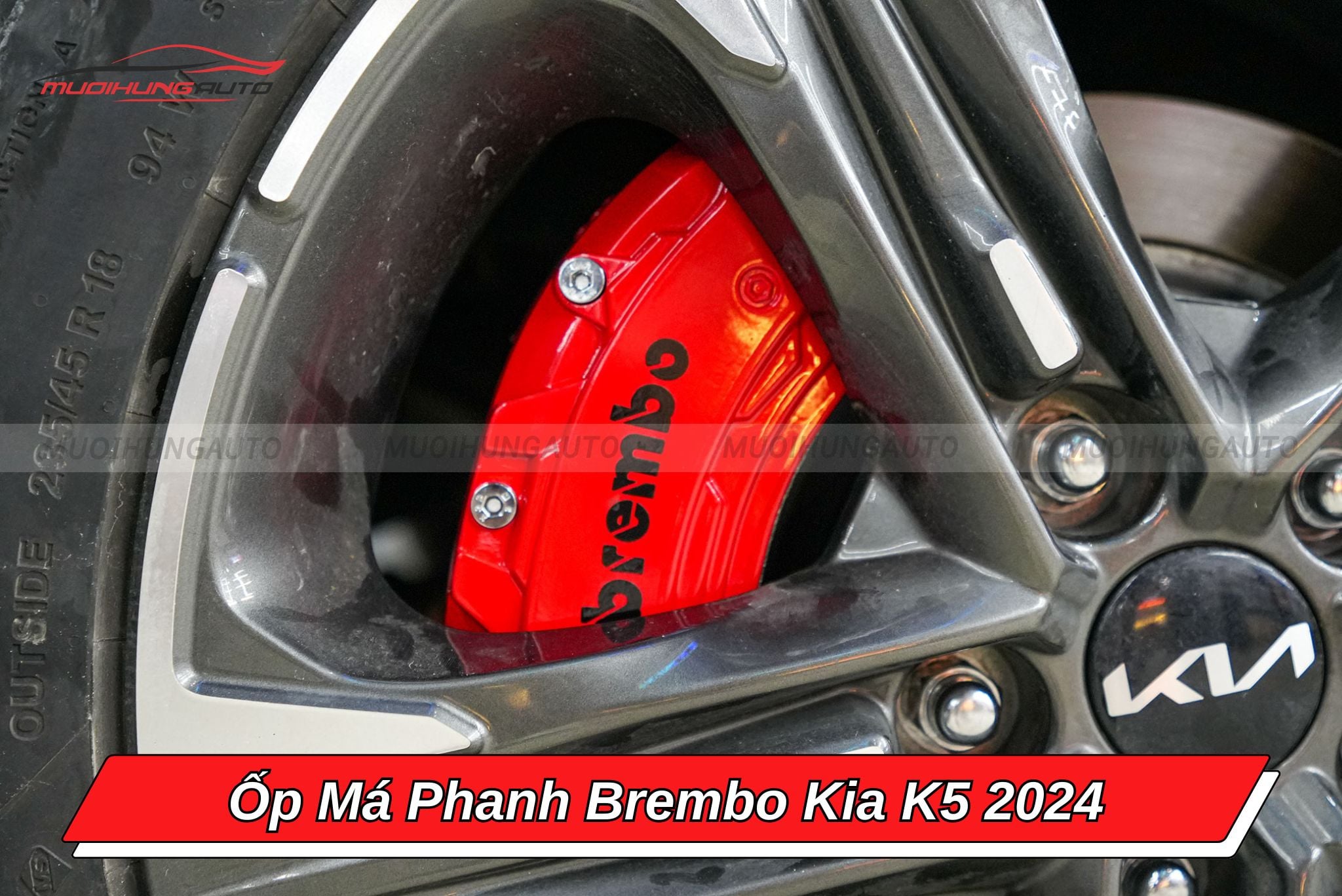 Ốp má phanh Brembo cho xe Kia K5 2024