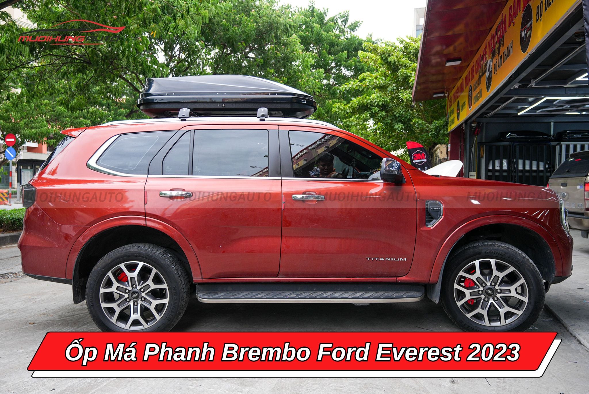 Ốp má phanh Brembo Ford Everest 2023