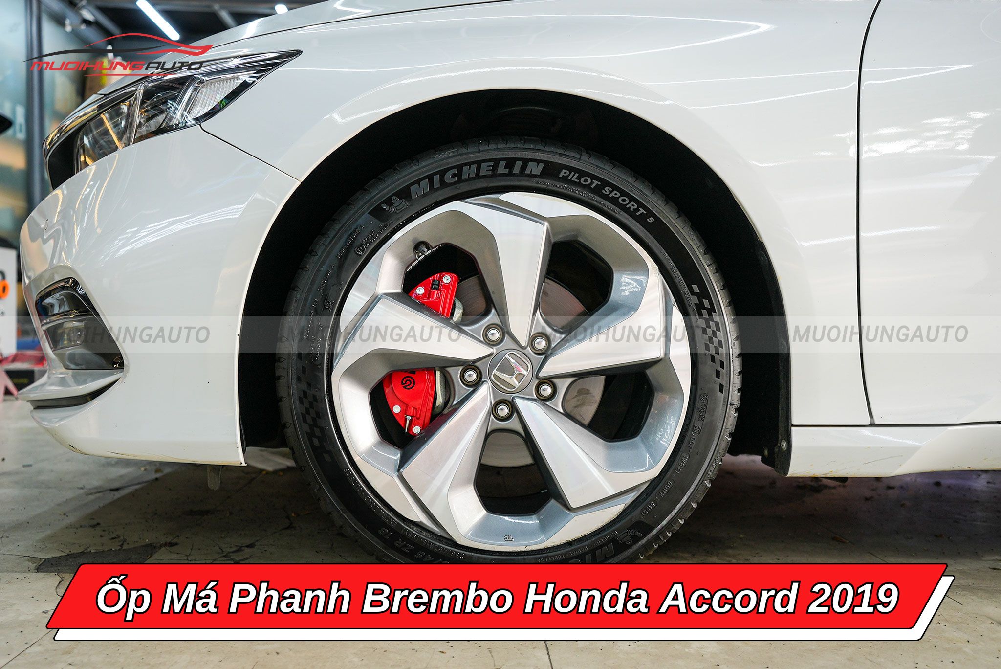 Ốp má phanh Brembo Honda Accord 2019