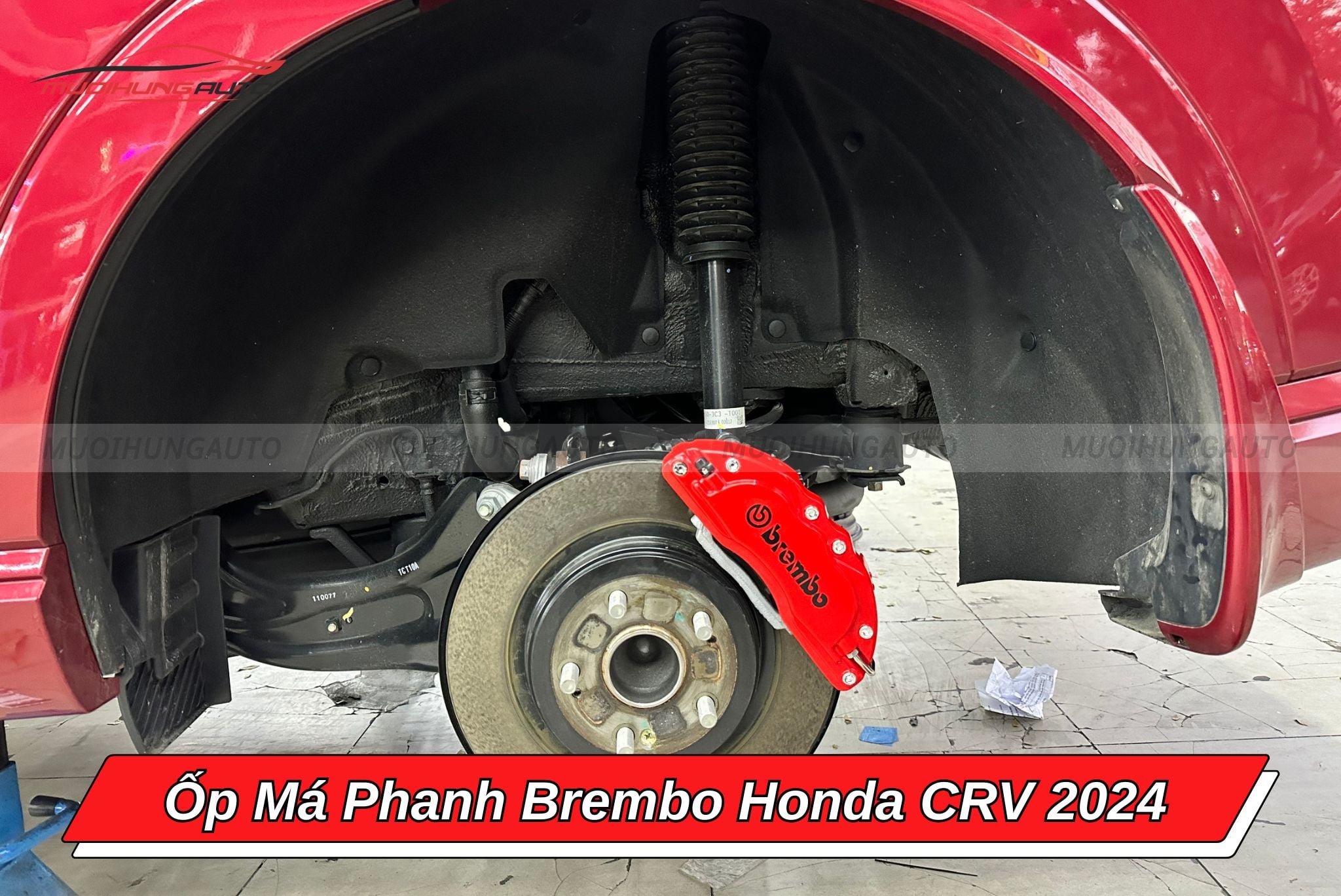 Ốp má phanh Brembo Honda CRV 2024