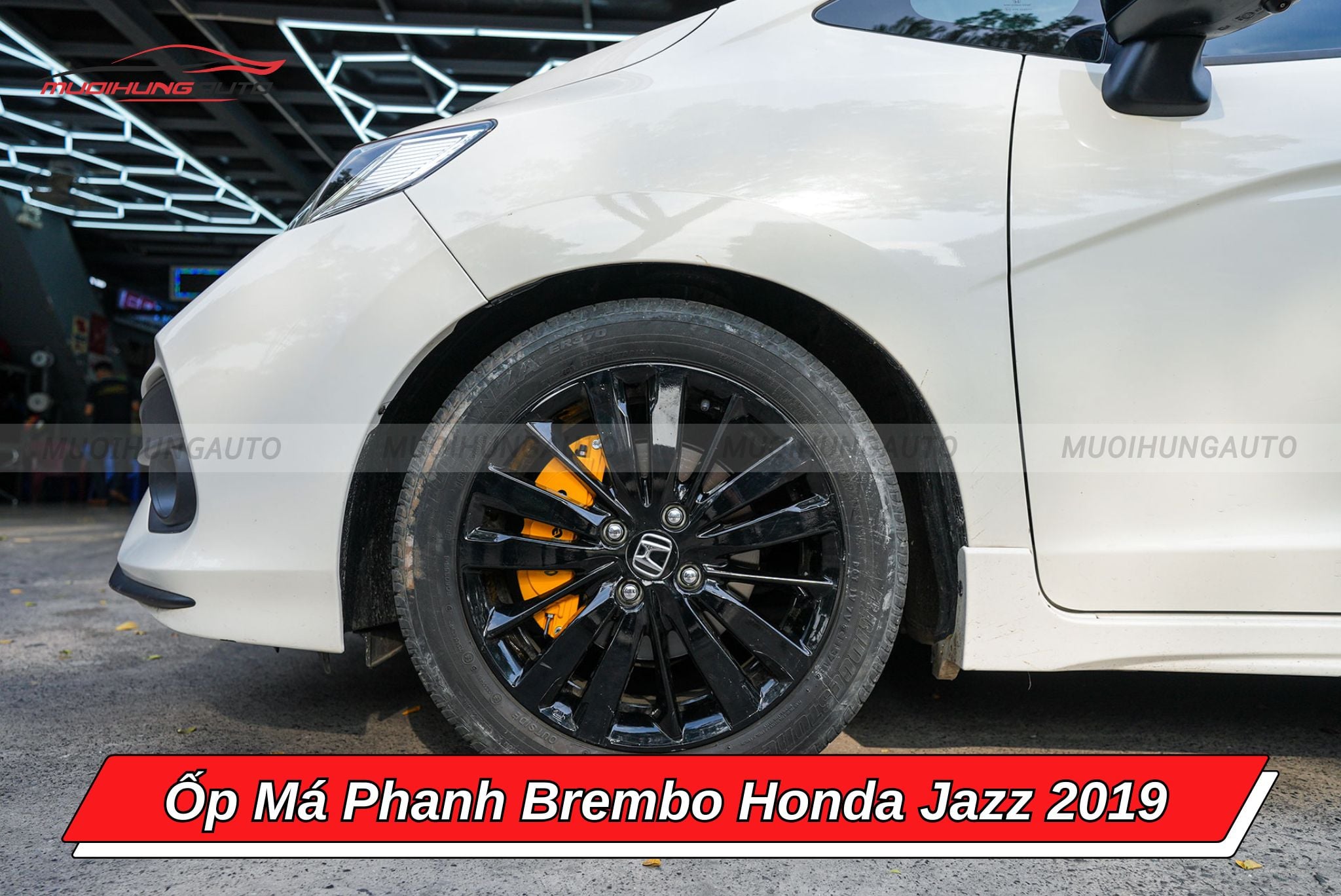 Ốp má phanh Brembo Honda Jazz 2019