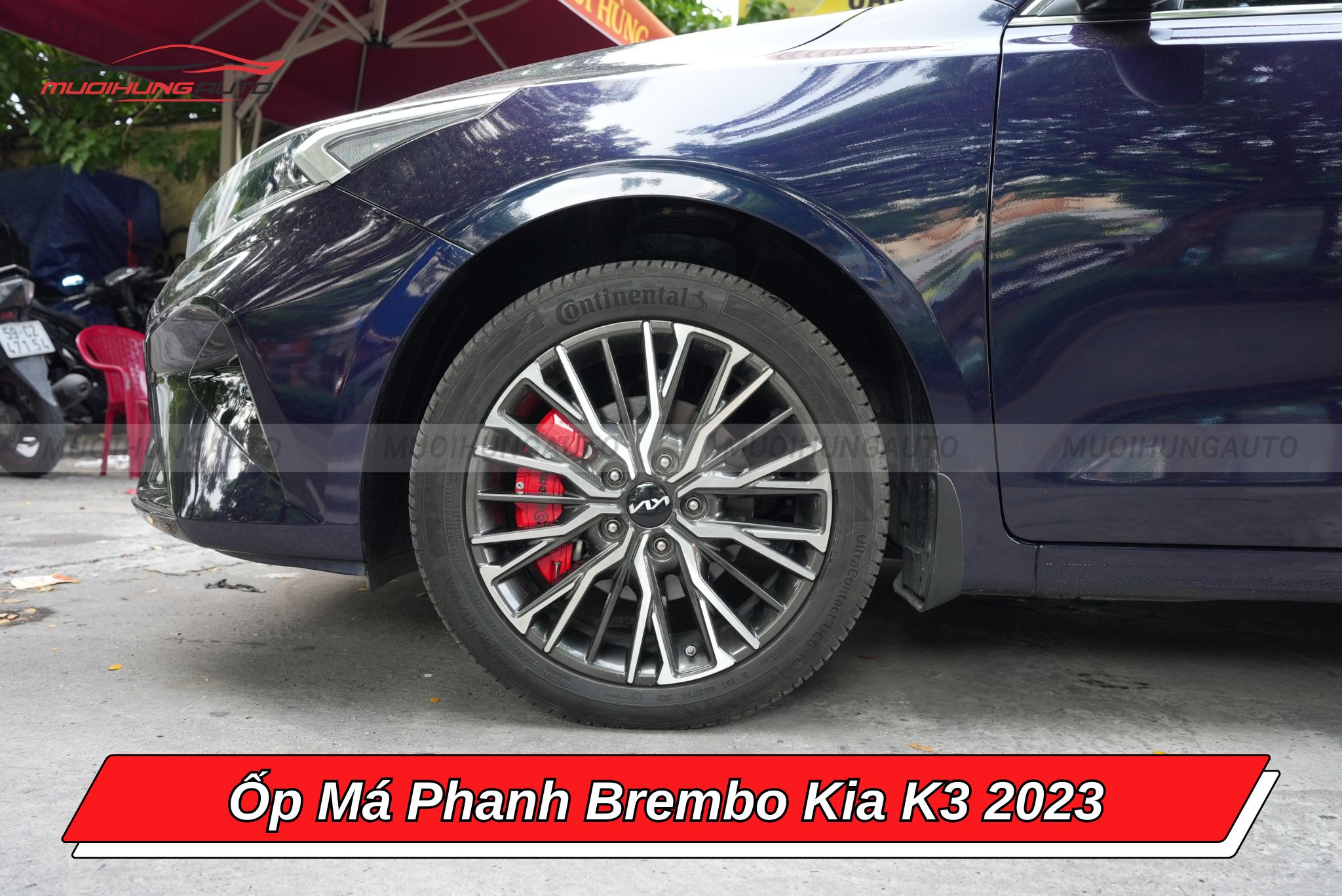 Ốp má phanh Brembo Kia K3 2023
