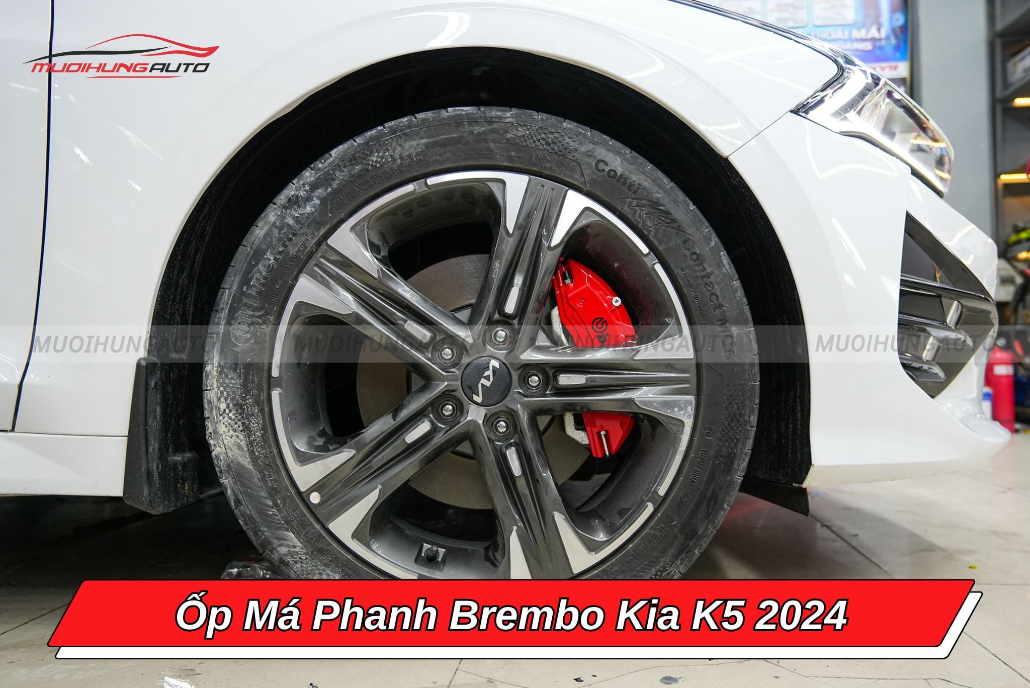 Ốp má phanh Brembo Kia K5 2024