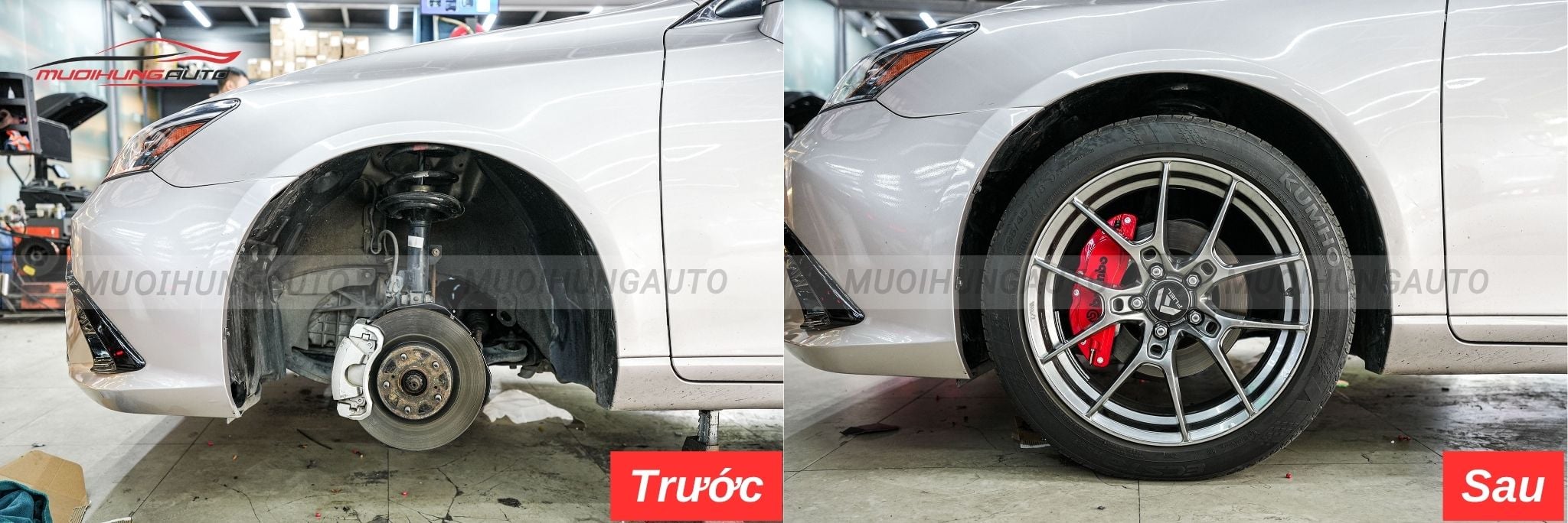 Ốp má phanh Brembo Lexus ES350 2009