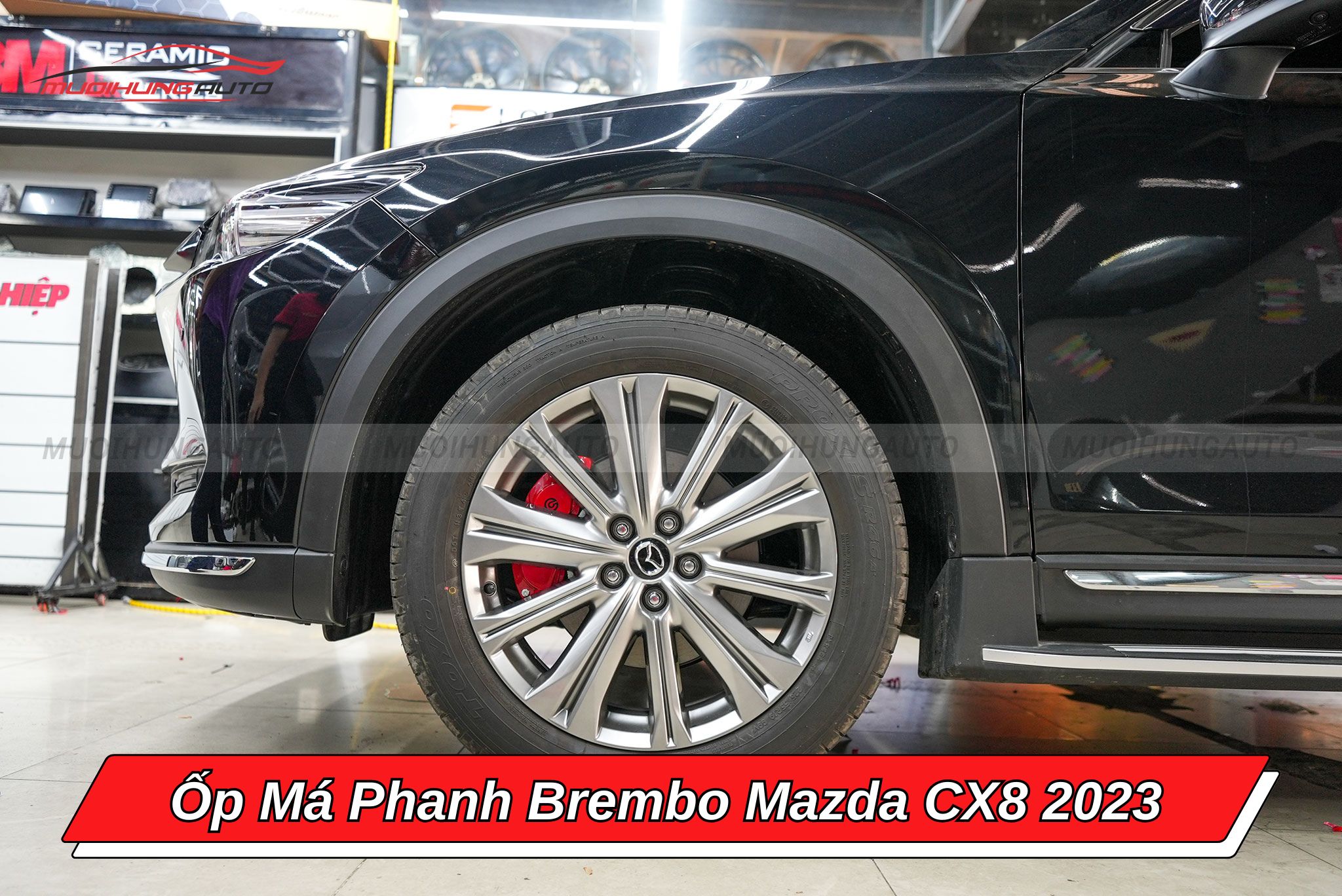 Ốp má phanh Brembo Mazda CX8 2023
