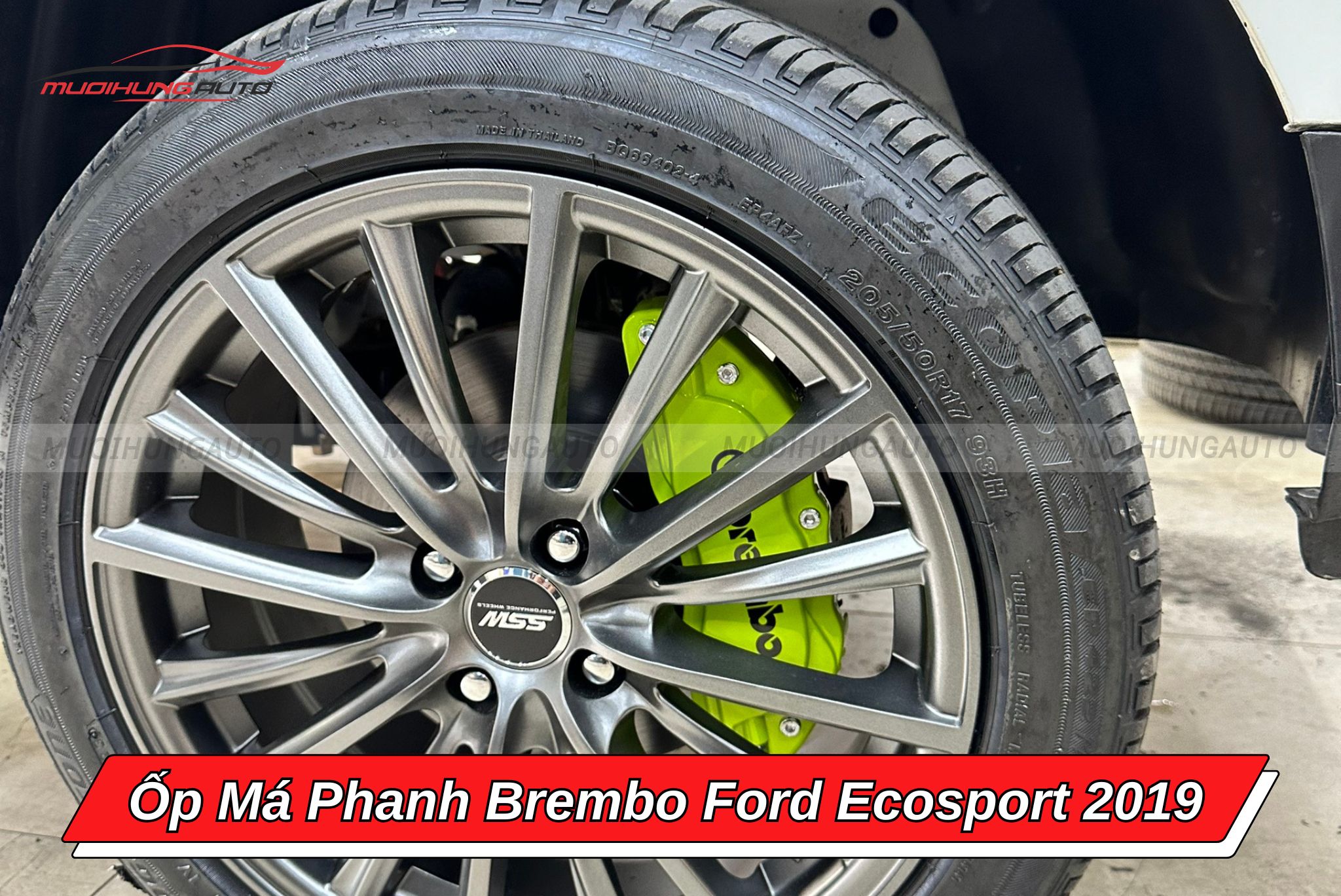Ốp má phanh Brembo ô tô Ford Ecosport 2019