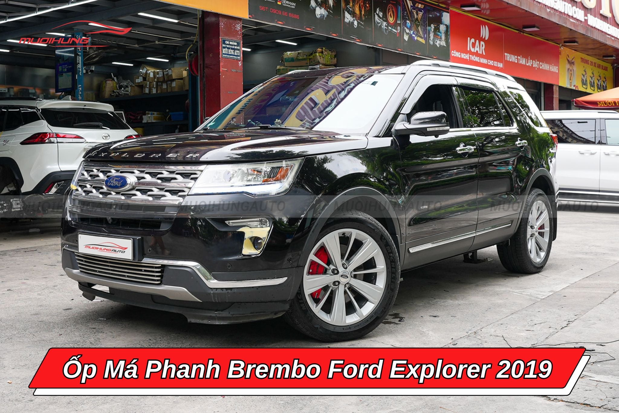 Ốp má phanh Brembo ô tô Ford Explorer 2019