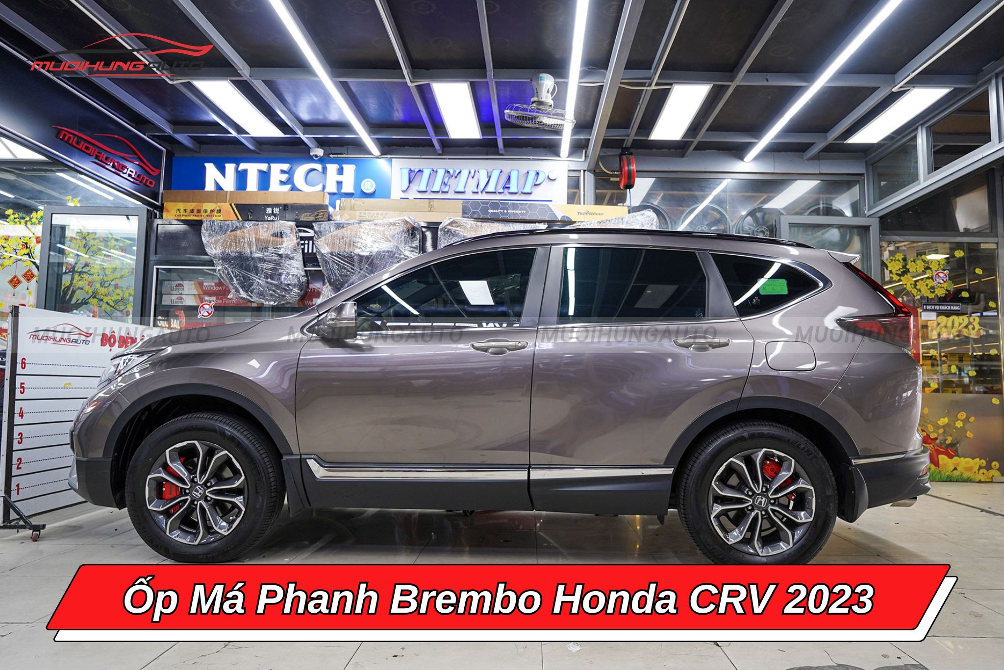 Ốp má phanh Brembo ô tô Honda CRV 2023