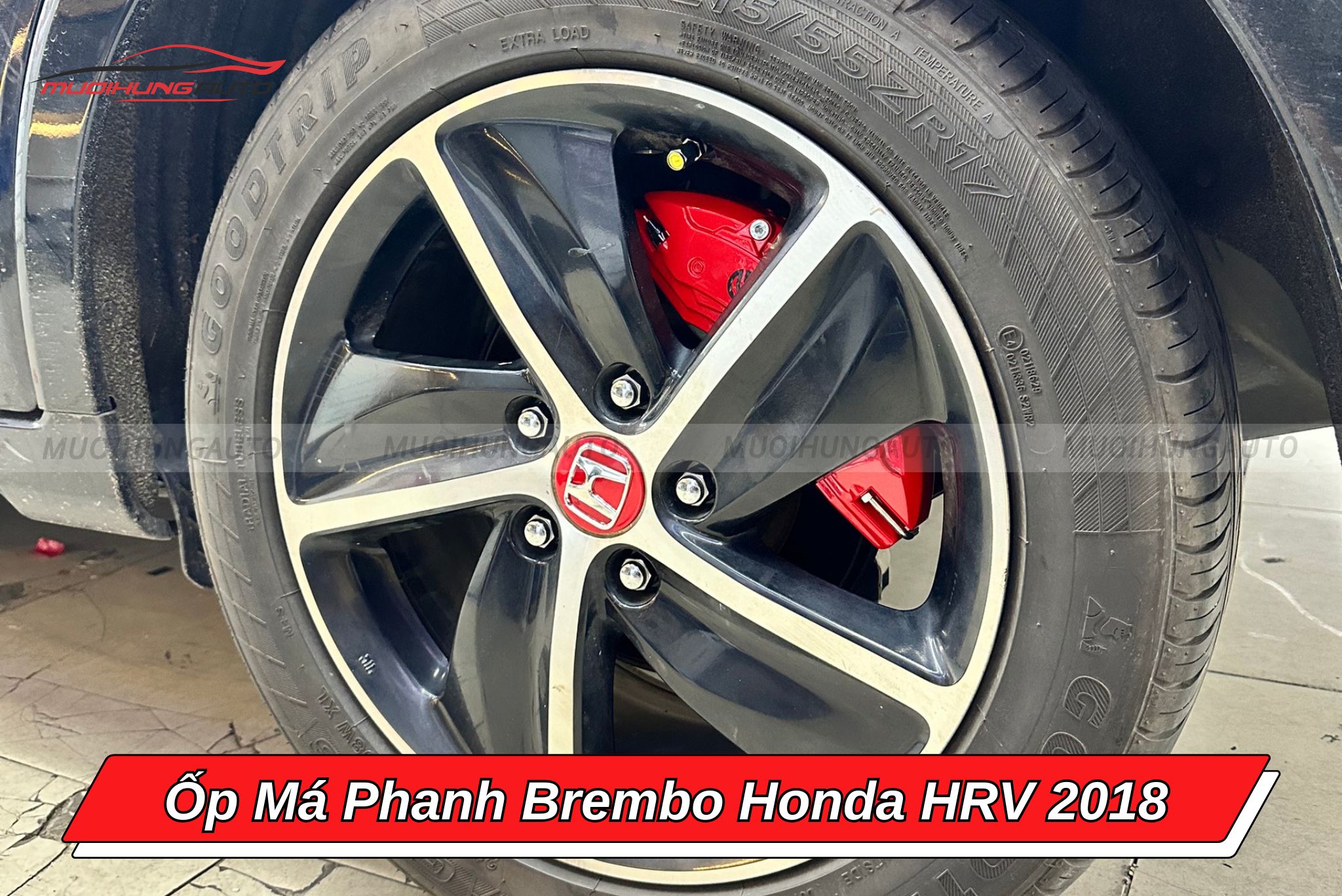 Ốp má phanh Brembo ô tô Honda HRV 2018