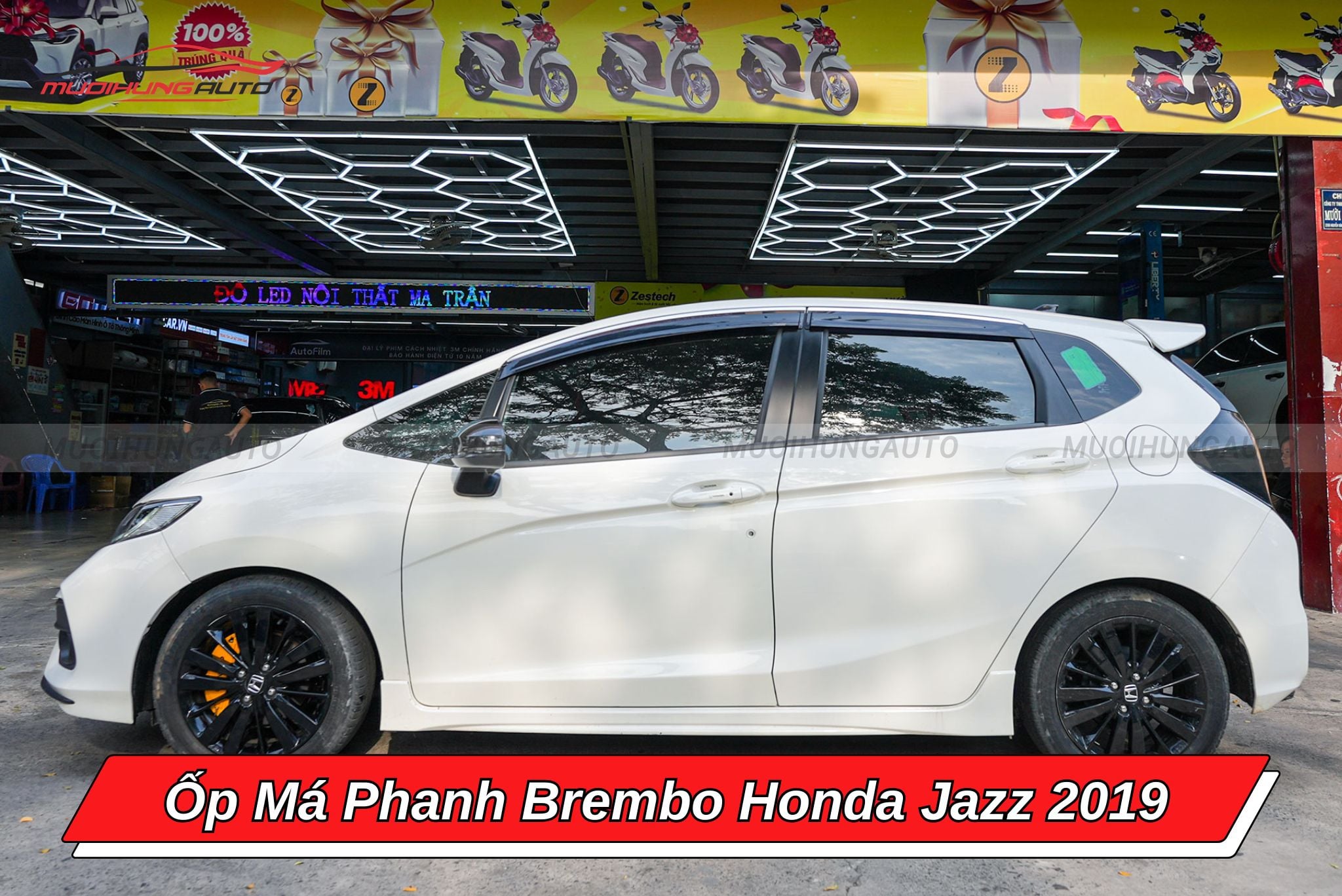 Ốp má phanh Brembo ô tô Honda Jazz 2019