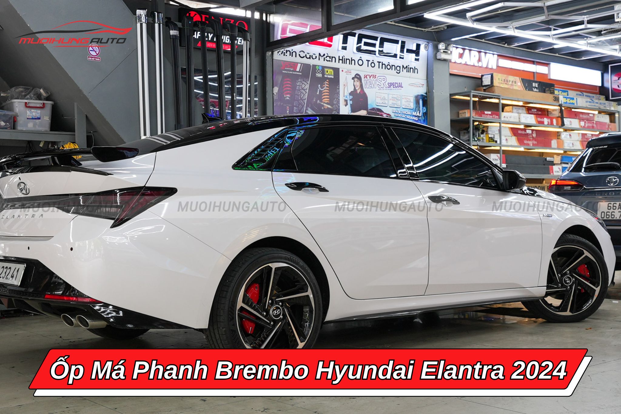 Ốp má phanh Brembo ô tô Hyundai Elantra 2024