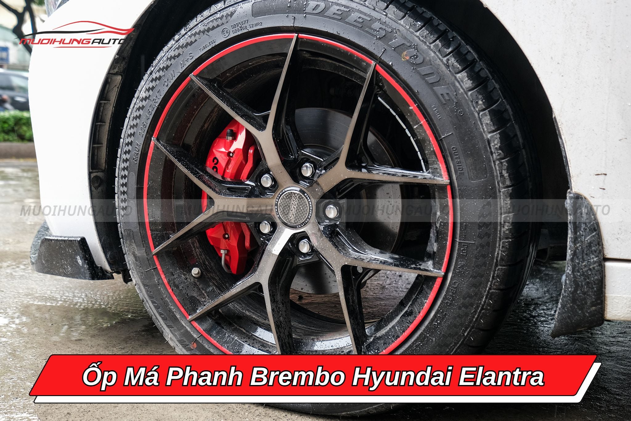 Ốp má phanh Brembo ô tô Hyundai Elantra