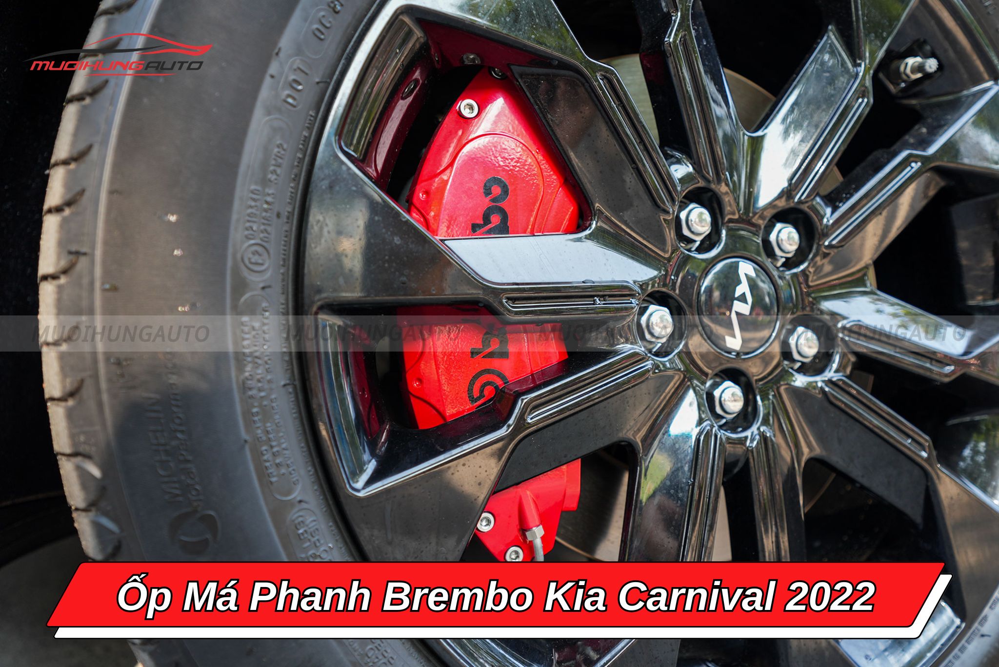 Ốp má phanh Brembo ô tô Kia Carnival 2022