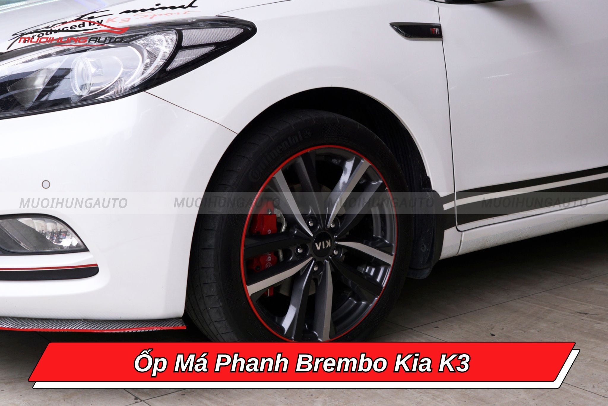 Ốp má phanh Brembo ô tô Kia K3
