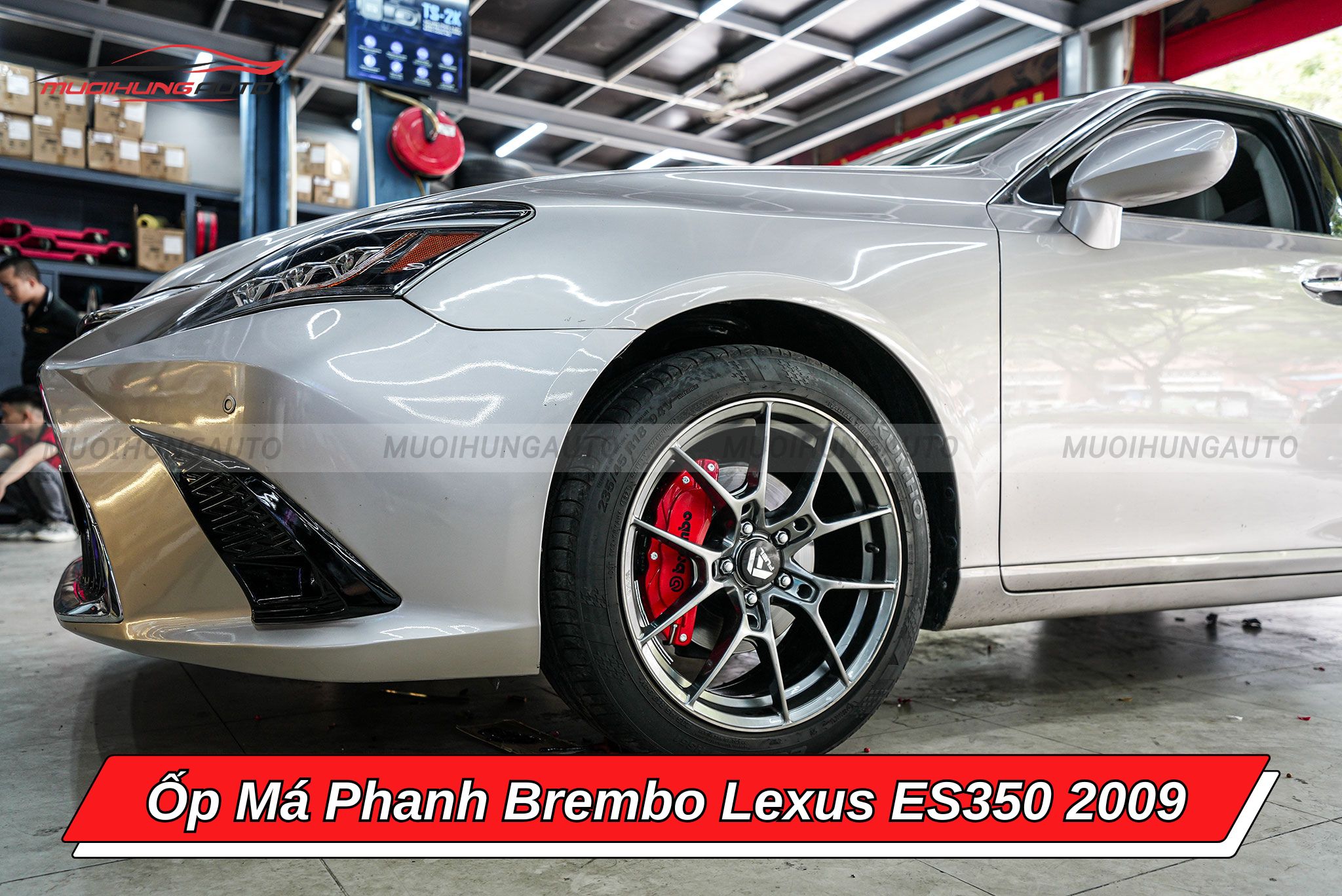 Ốp má phanh Brembo ô tô Lexus ES350 2009