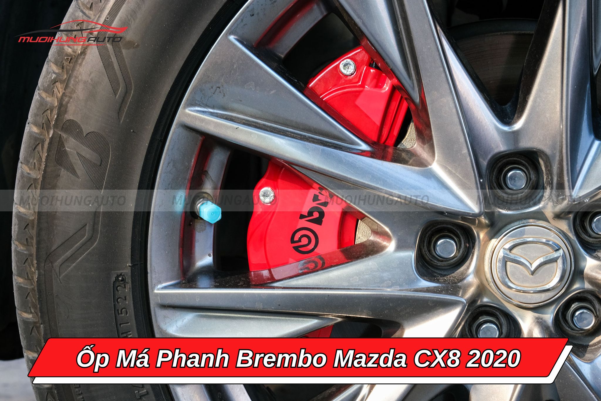 Ốp má phanh Brembo ô tô Mazda CX8 2020