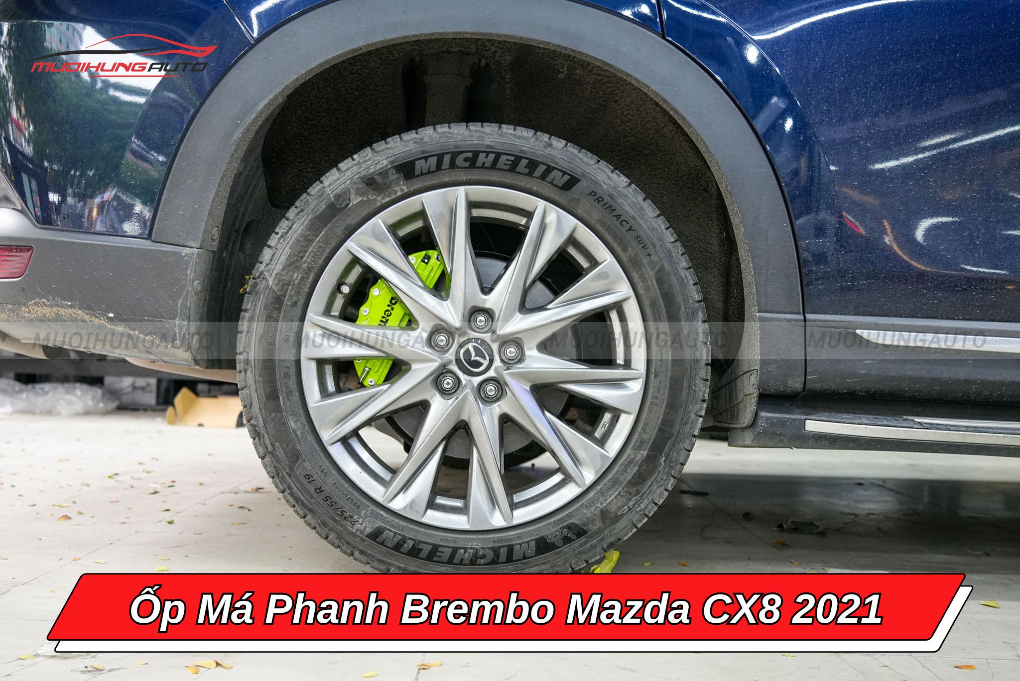 Ốp má phanh Brembo ô tô Mazda CX8 2021