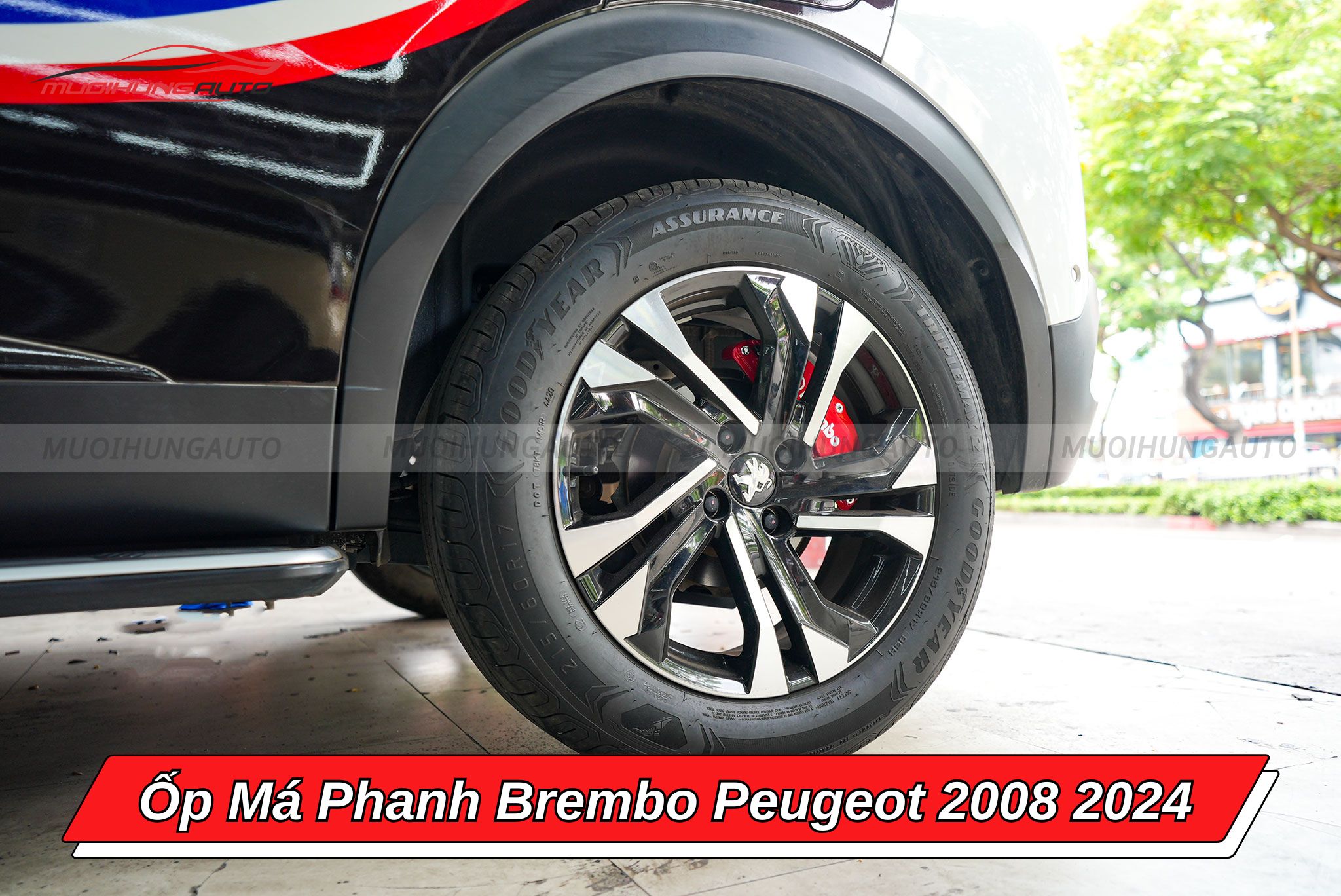Ốp má phanh Brembo ô tô Peugeot 2008 2024