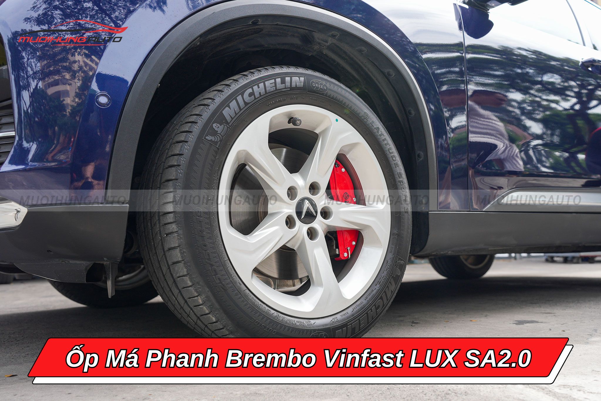 Ốp má phanh Brembo ô tô Vinfast LUX SA2.0