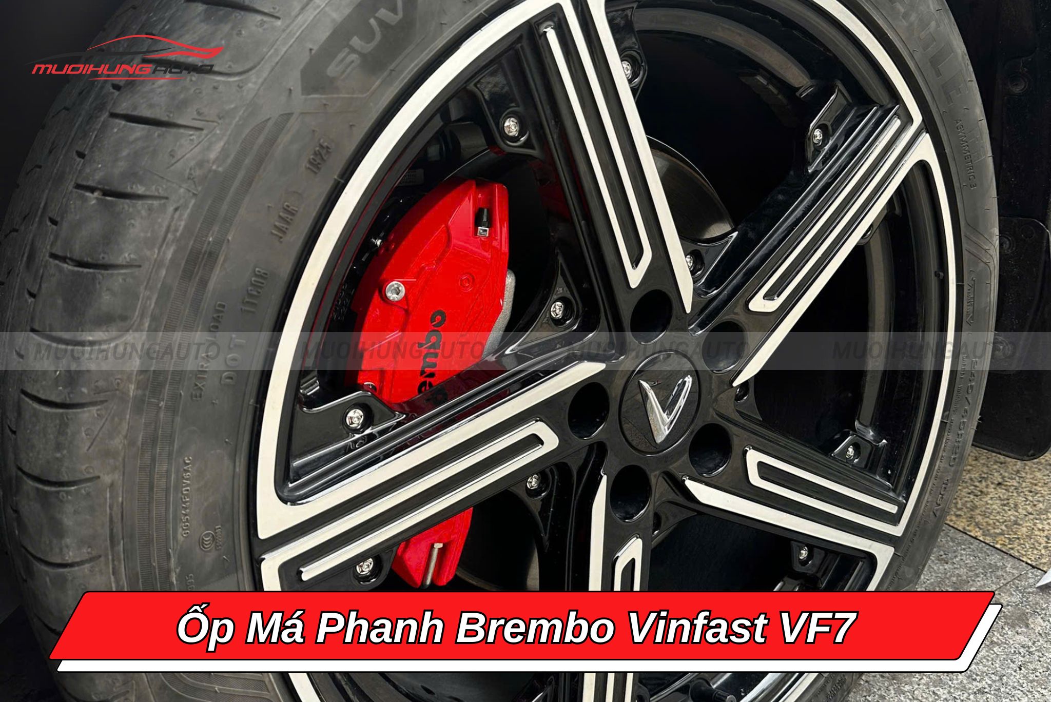 Ốp má phanh Brembo ô tô Vinfast VF7