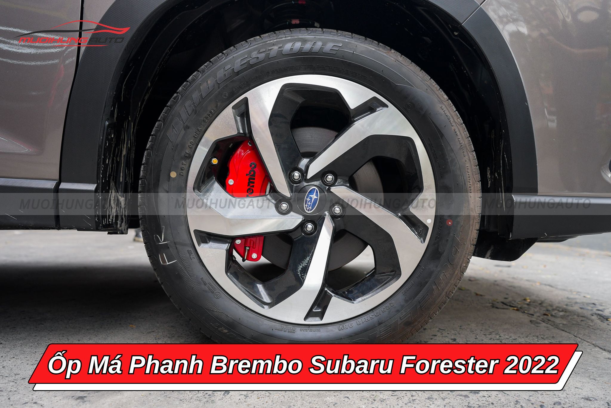 Ốp má phanh Brembo Subaru Forester 2022
