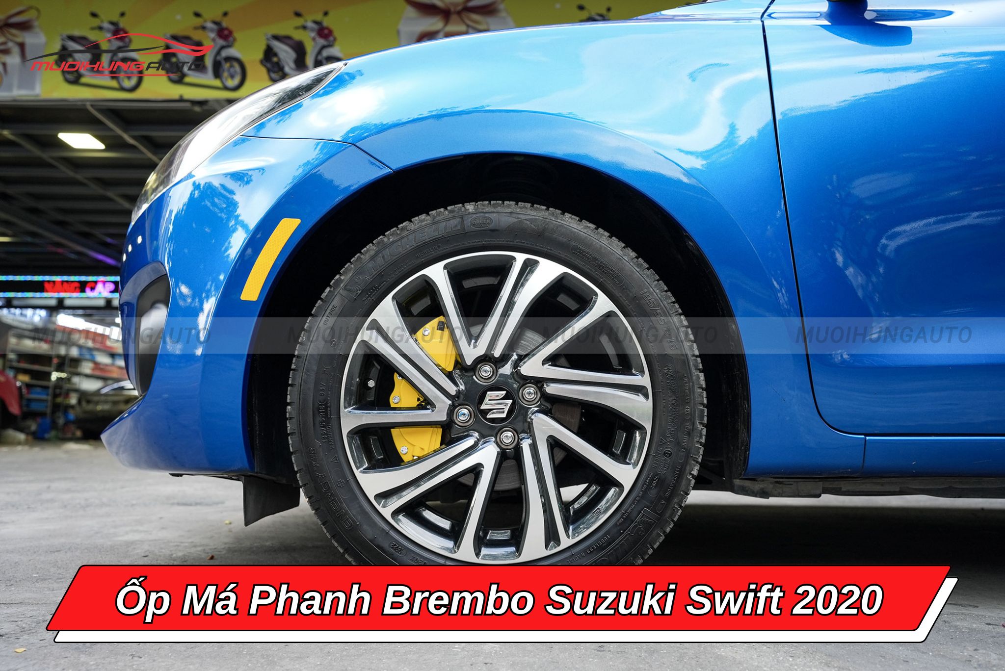 Ốp má phanh Brembo Suzuki Swift 2020