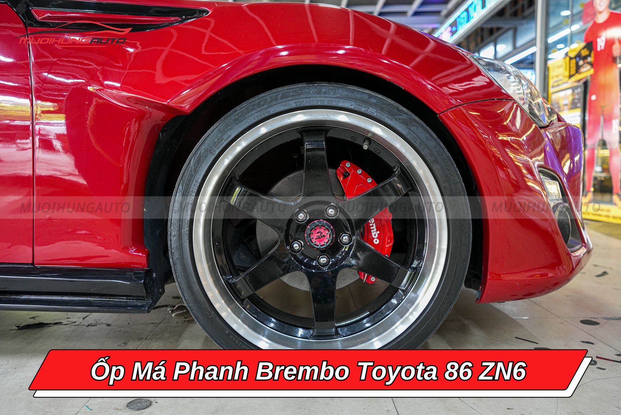 Ốp má phanh Brembo Toyota 86 ZN6