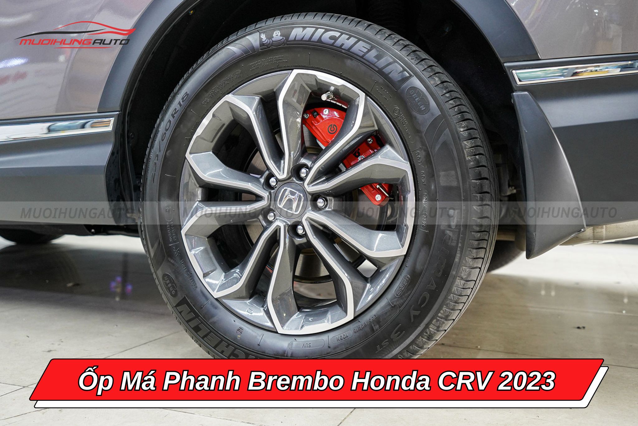 Ốp má phanh Brembo xe Honda CRV 2023
