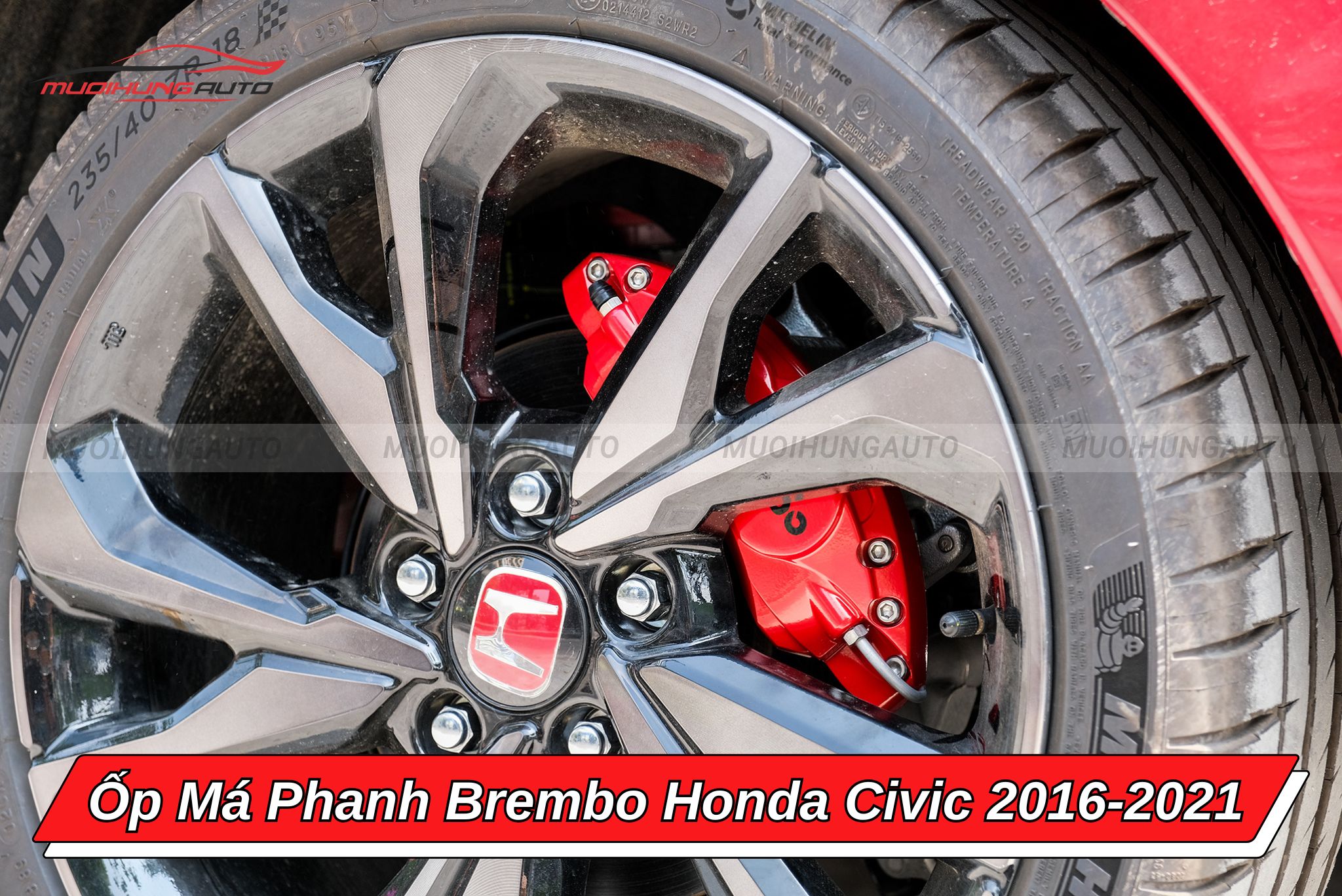 Ốp má phanh Honda Civic 2016-2021