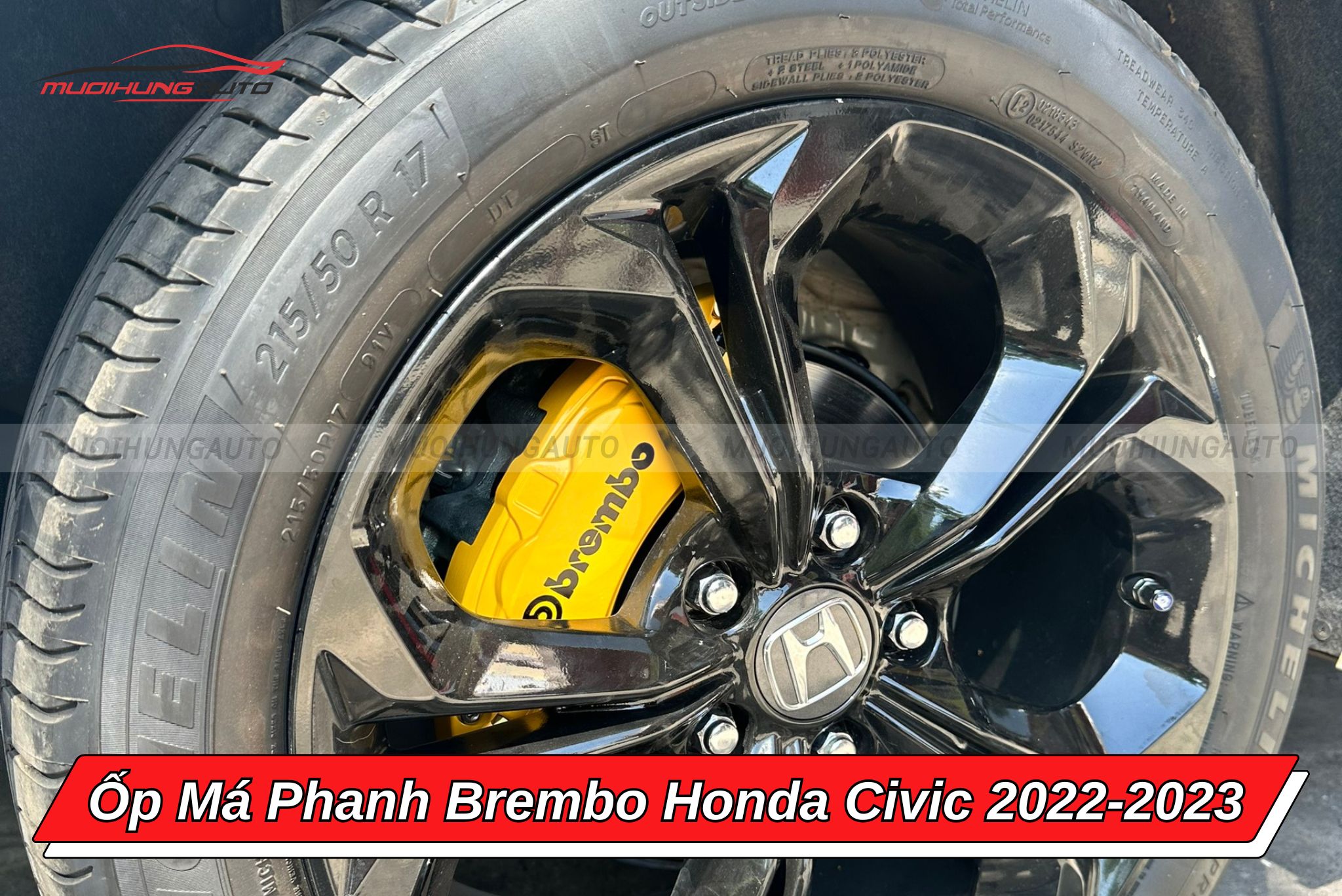 Ốp má phanh Honda Civic 2022-2023