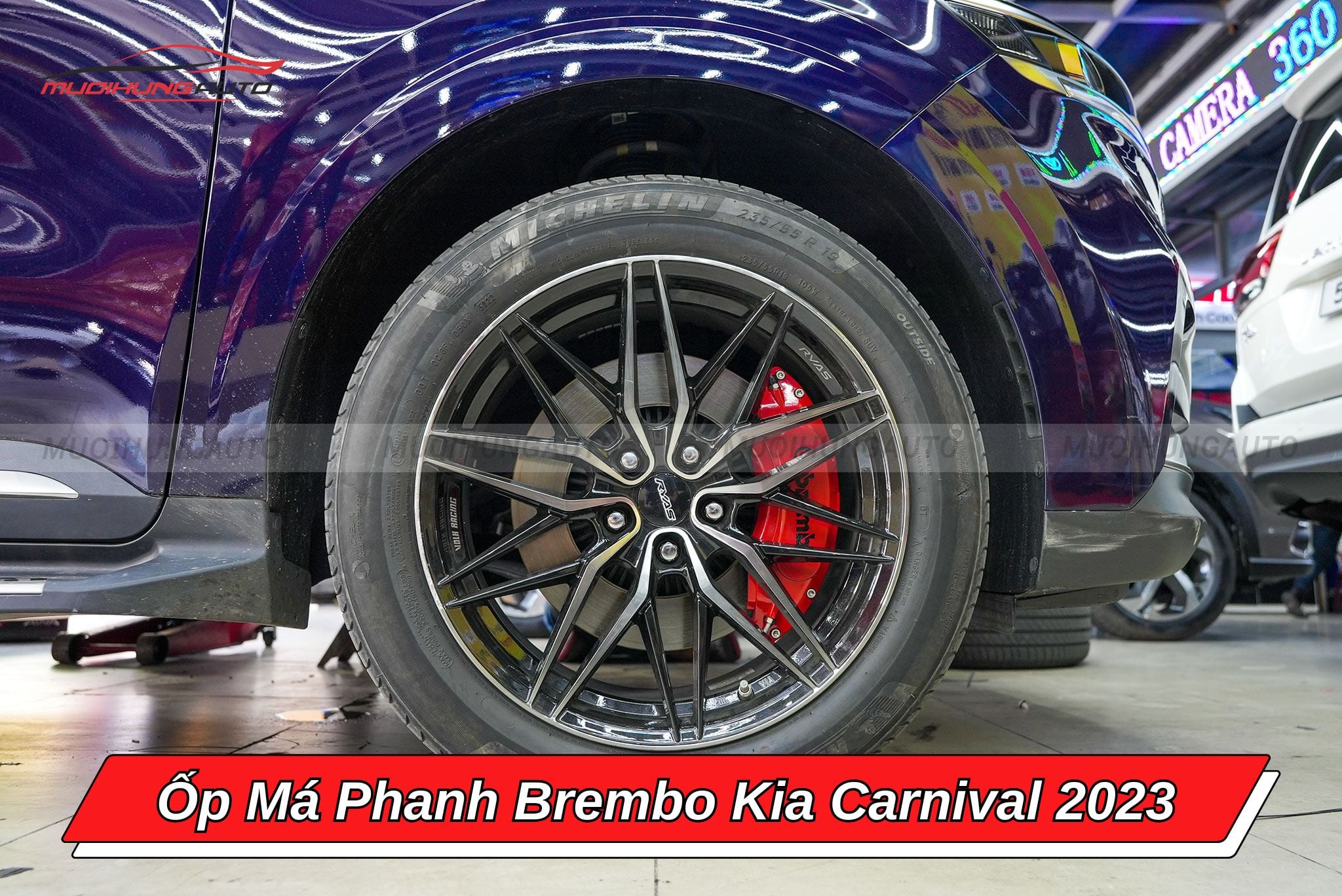 Ốp má phanh Kia Carnival 2023