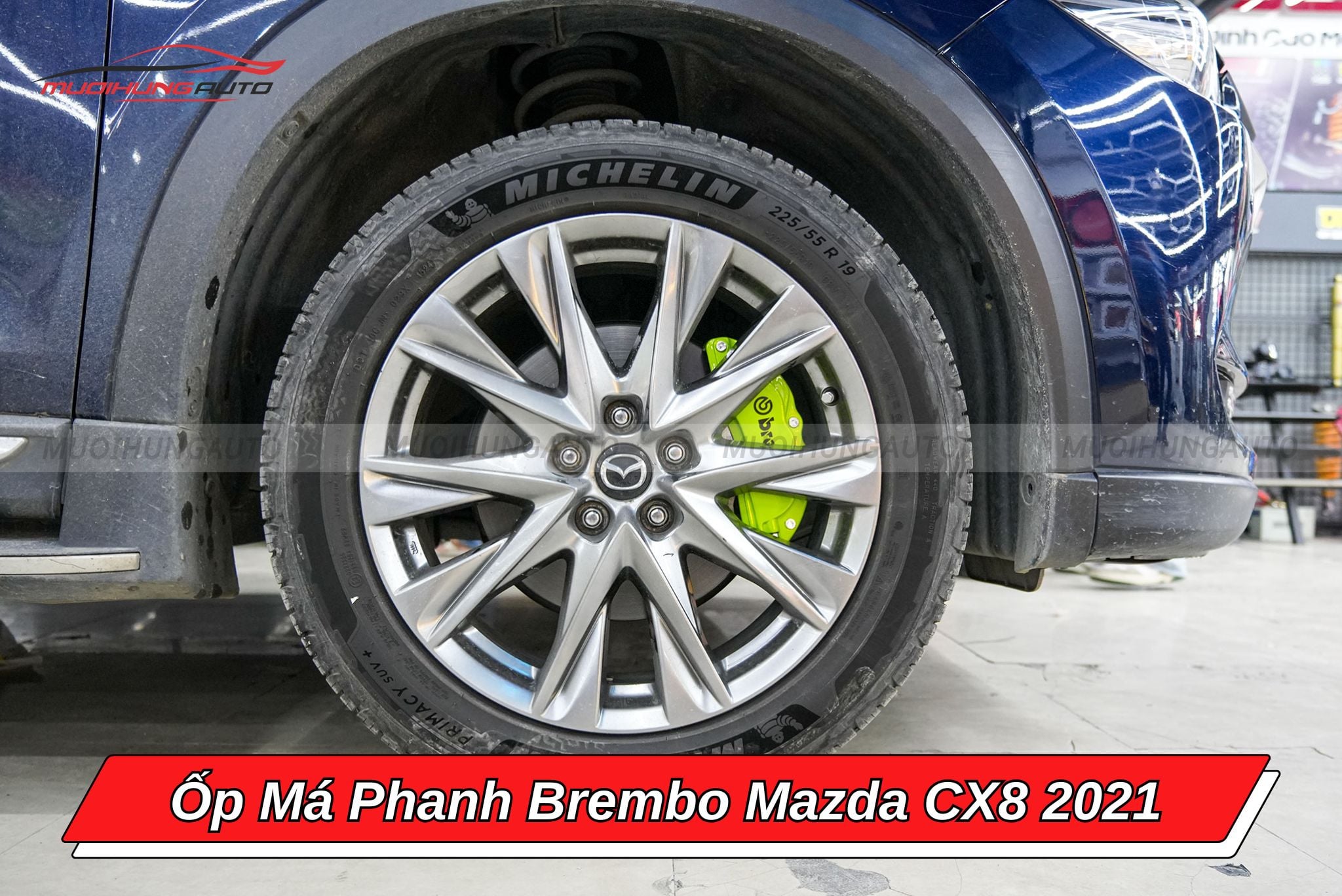 Ốp má phanh Mazda CX8 2021