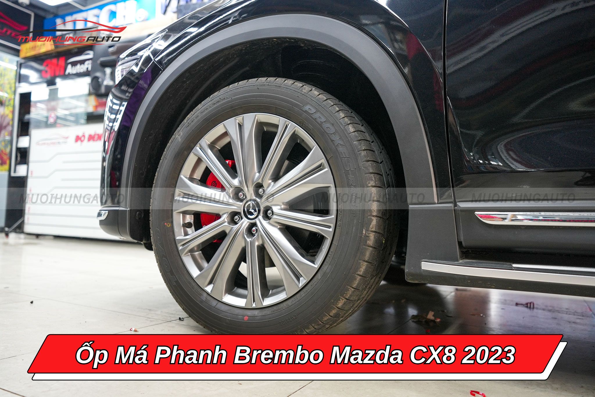 Ốp má phanh Mazda CX8 2023