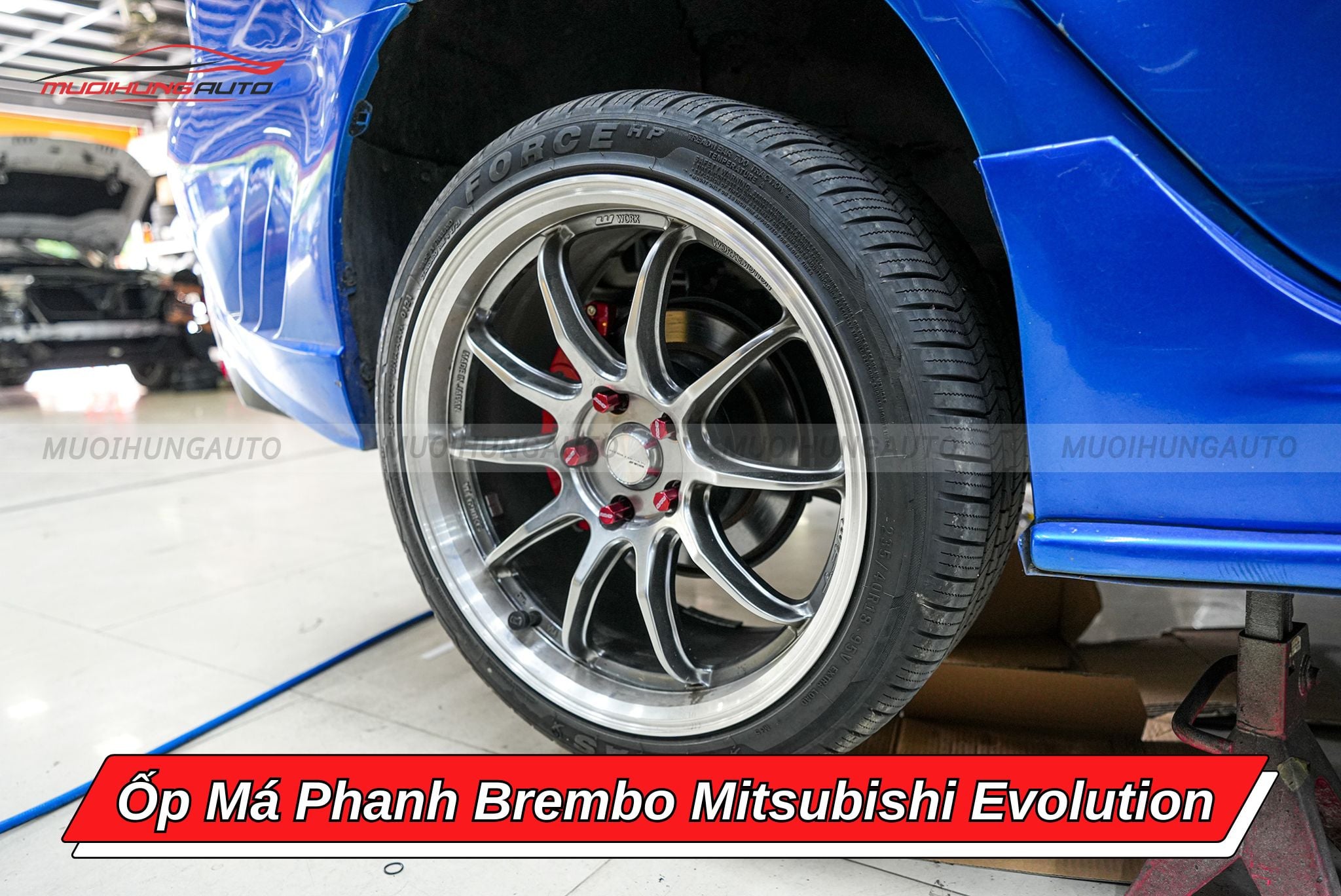 Ốp má phanh Mitsubishi Evolution