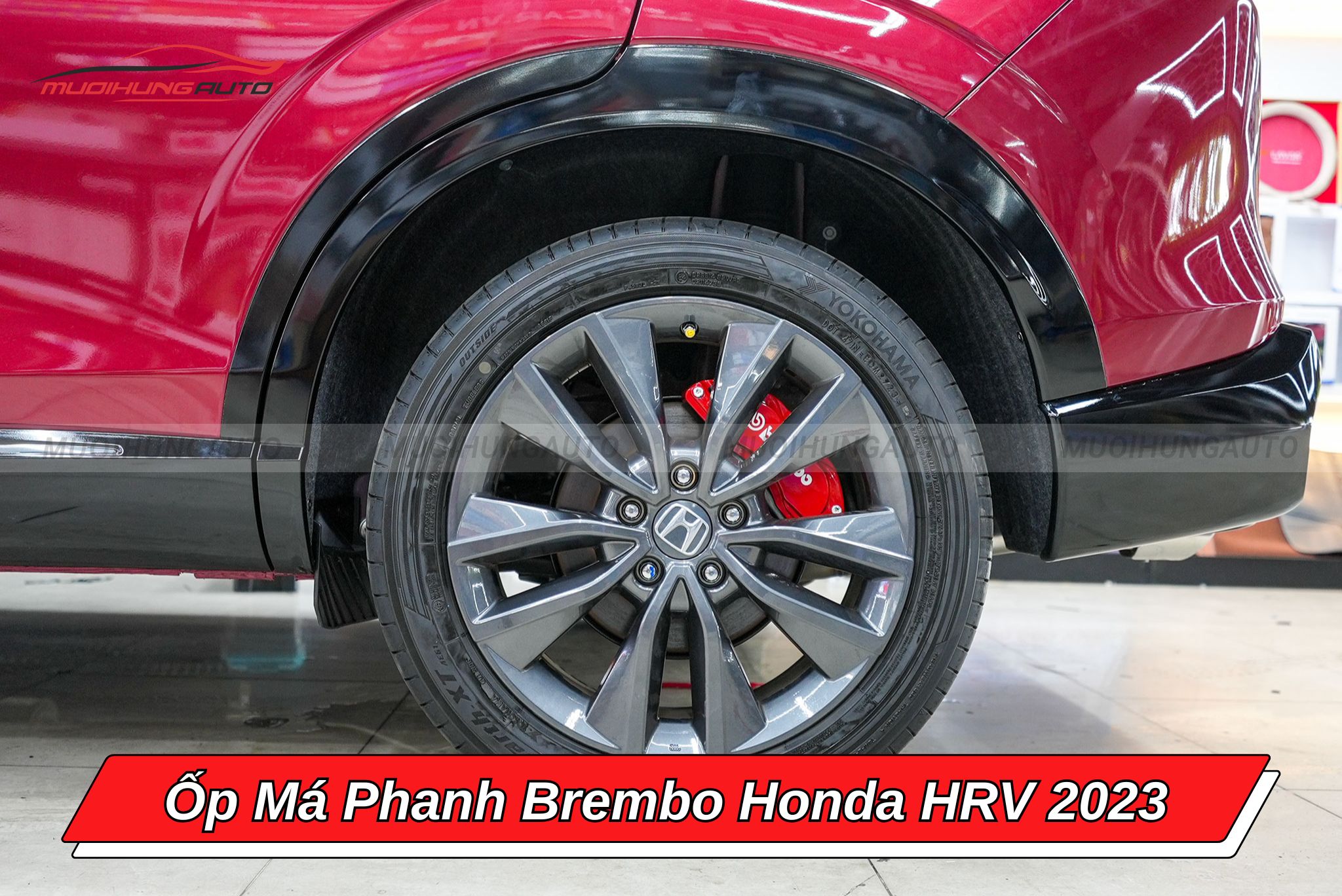 Ốp má phanh ô tô Brembo Honda HRV 2023
