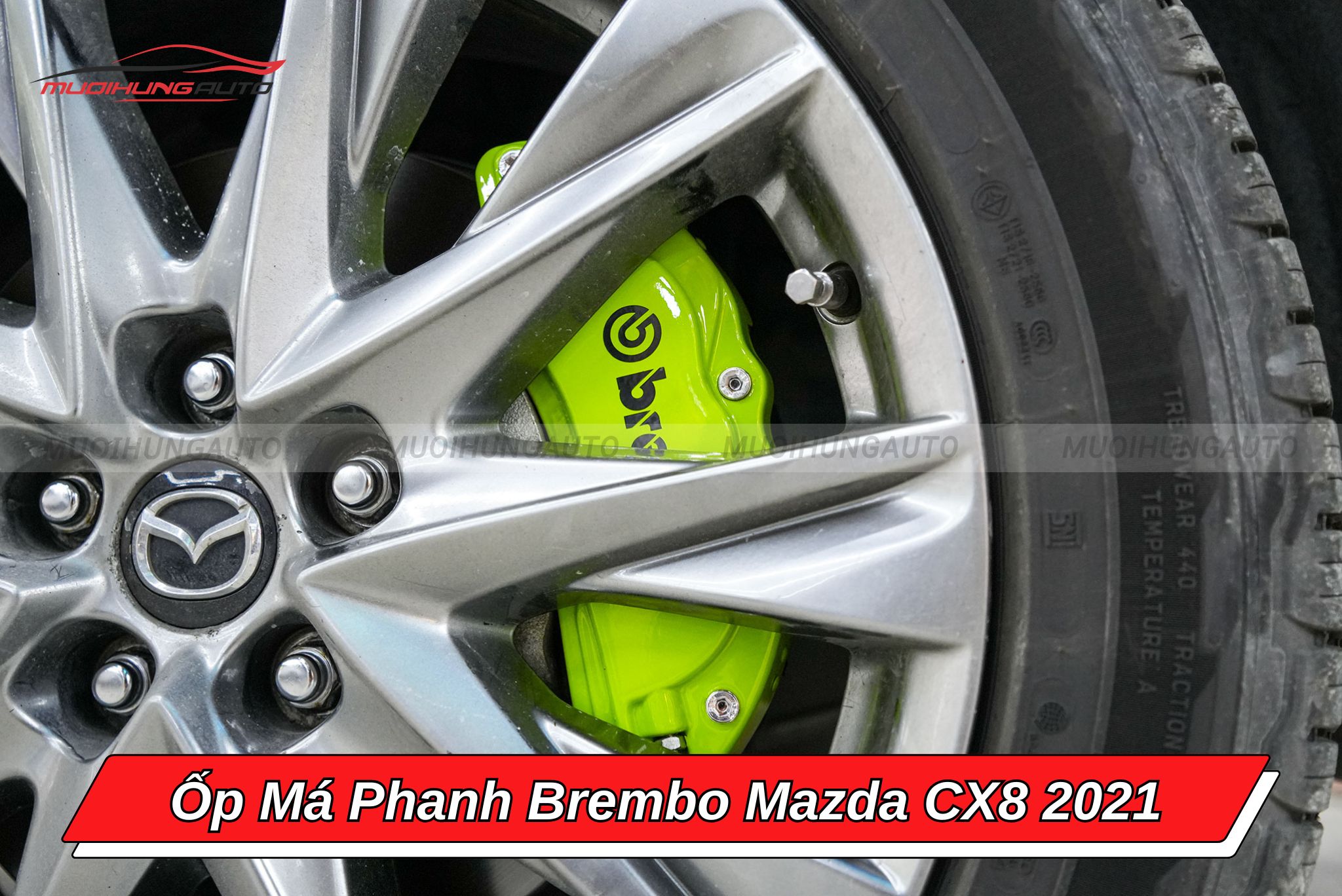 Ốp má phanh ô tô Brembo Mazda CX8 2021