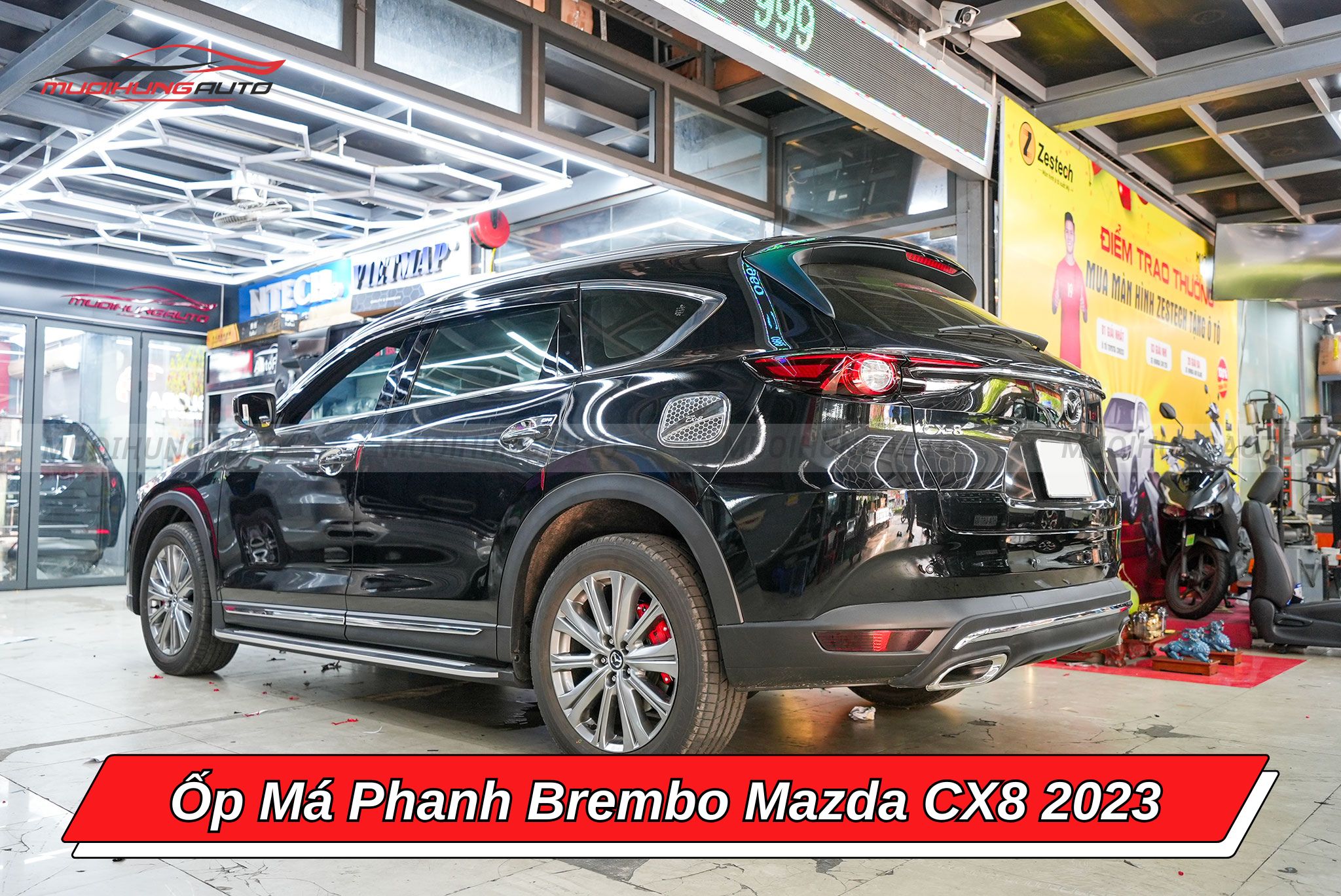 Ốp má phanh ô tô Brembo Mazda CX8 2023