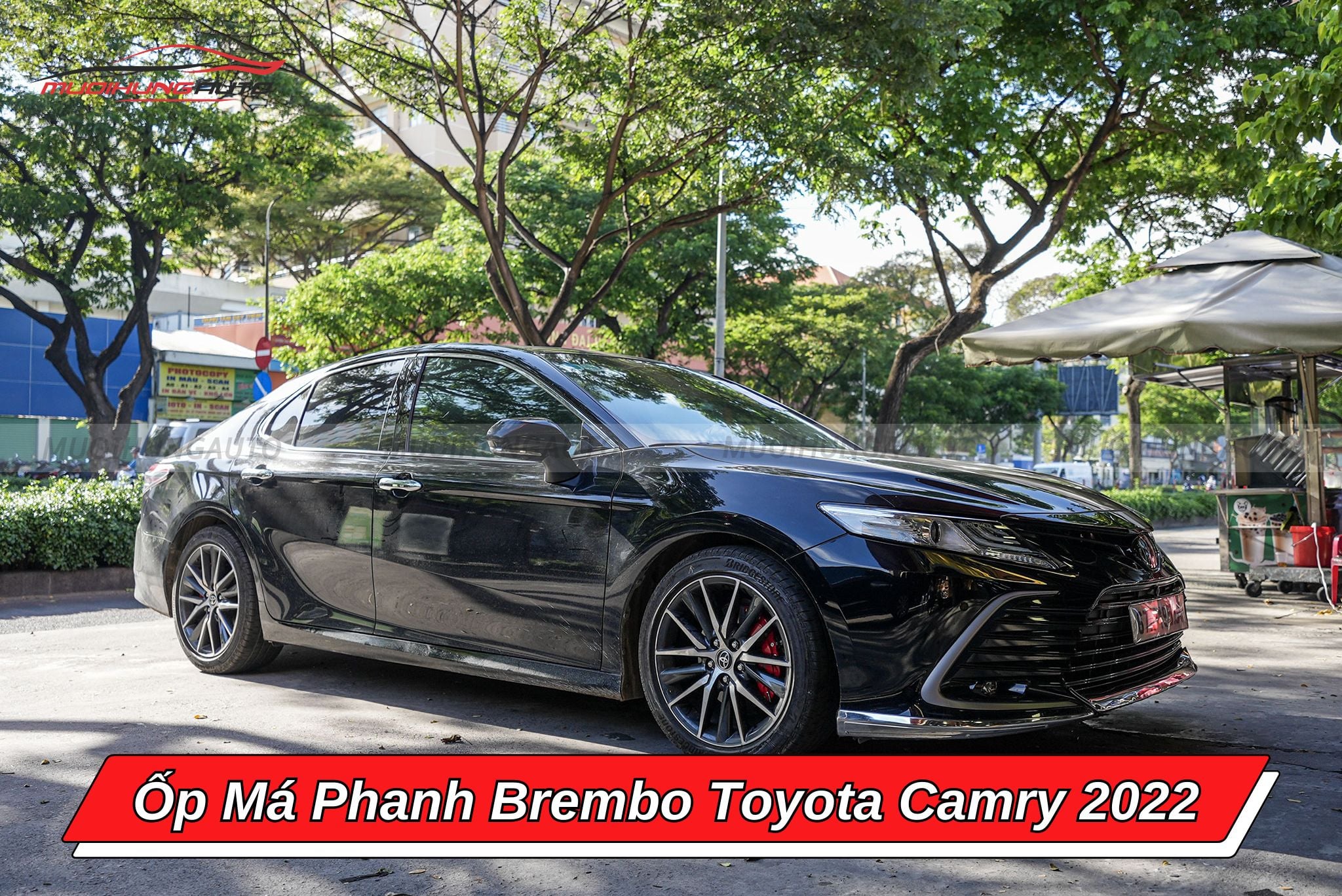 Ốp má phanh ô tô Toyota Camry 2022