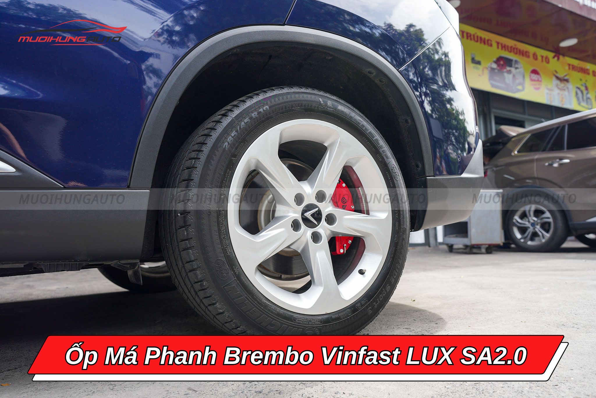 Ốp má phanh ô tô Vinfast LUX SA2.0