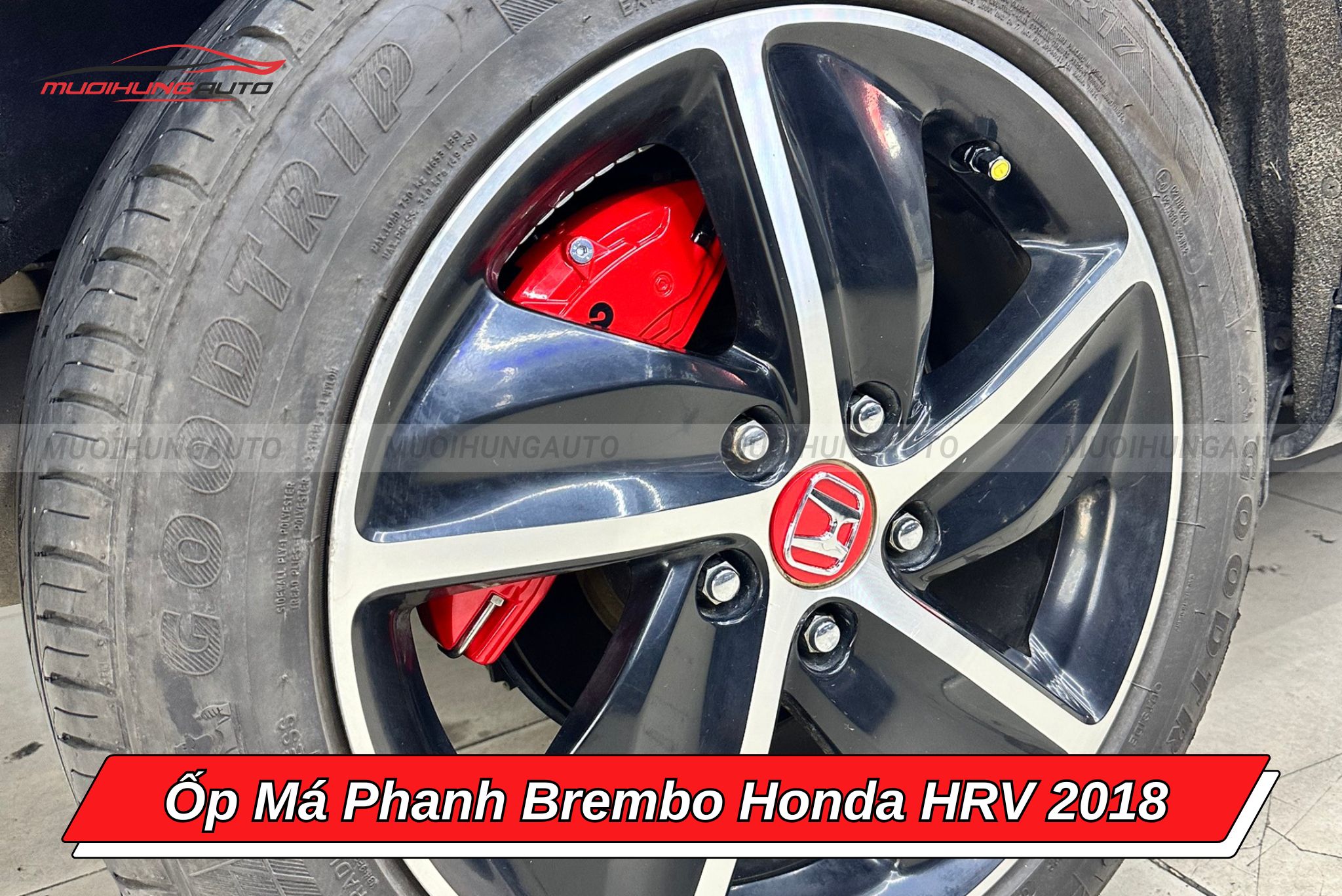 Ốp phanh Brembo cho xe Honda HRV 2018