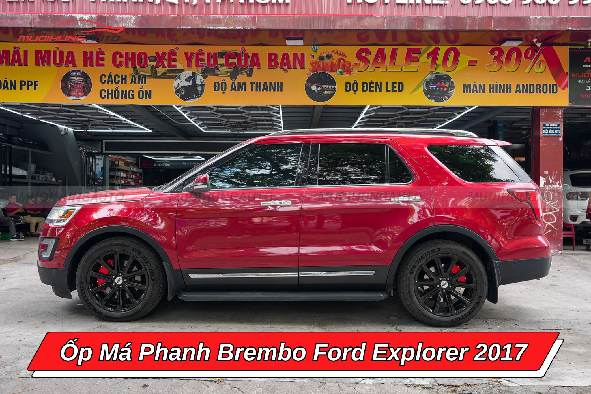 Ốp phanh Brembo Ford Explorer 2017