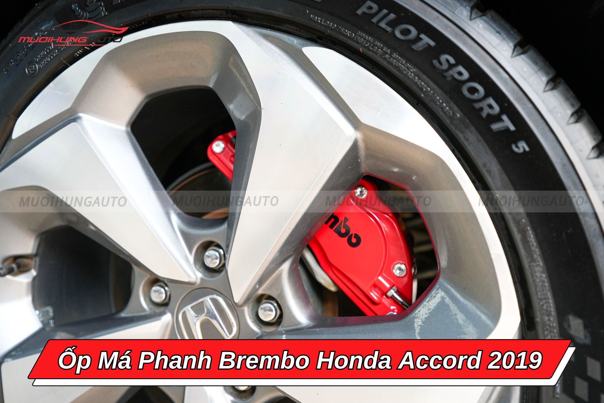 Ốp phanh Brembo Honda Accord 2019