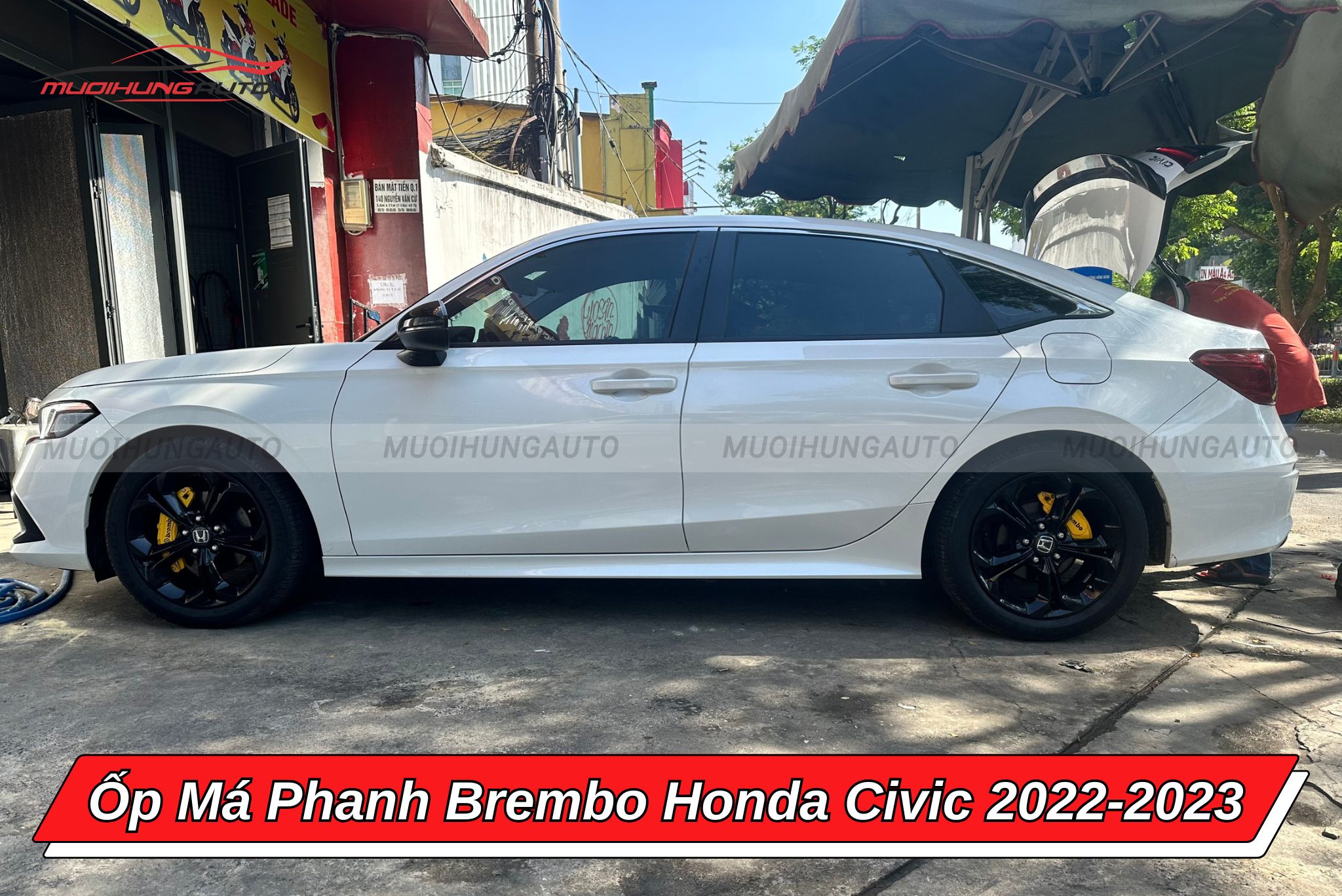 Ốp phanh Brembo Honda Civic 2022-2023