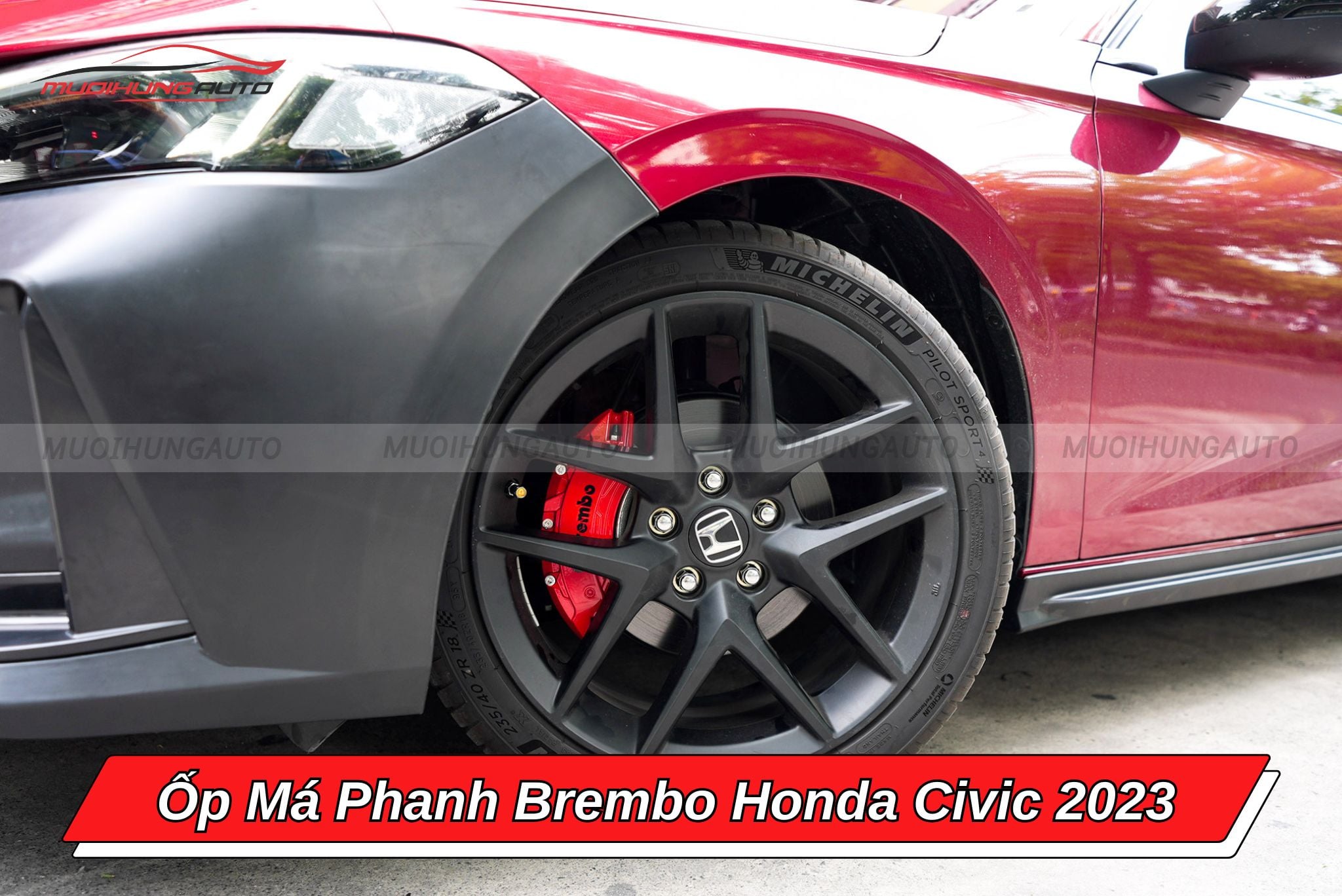 Ốp phanh Brembo Honda Civic 2023