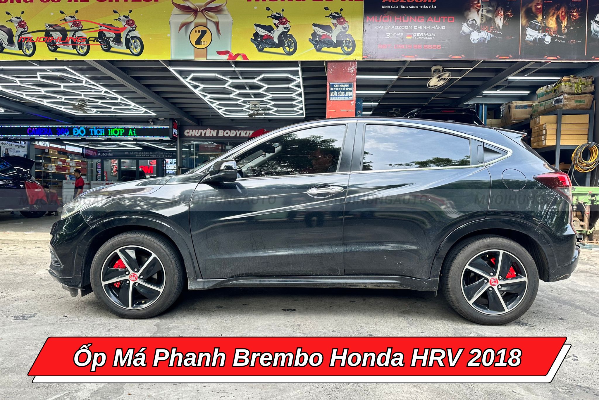 Ốp phanh Brembo Honda HRV 2018