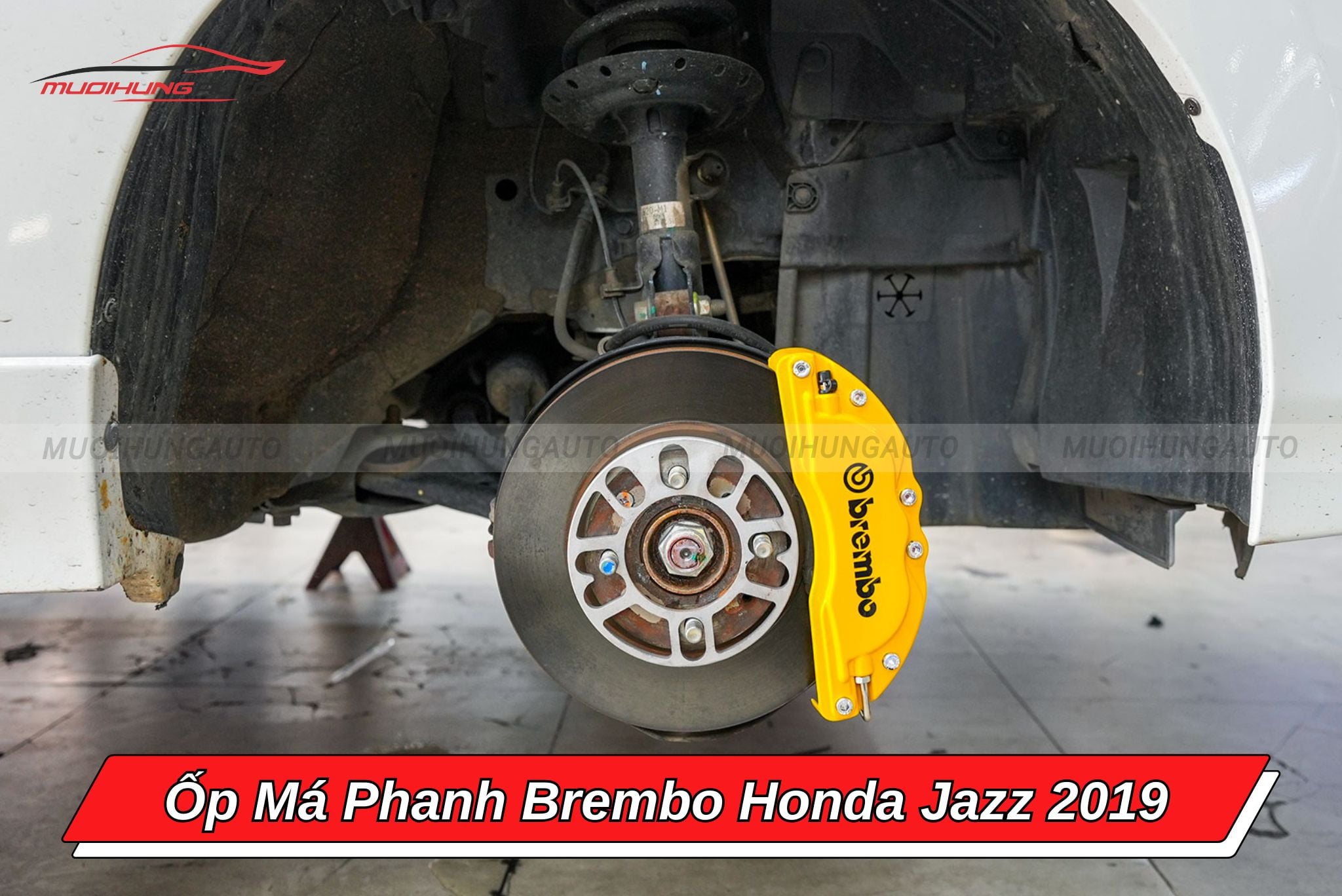 Ốp phanh Brembo Honda Jazz 2019